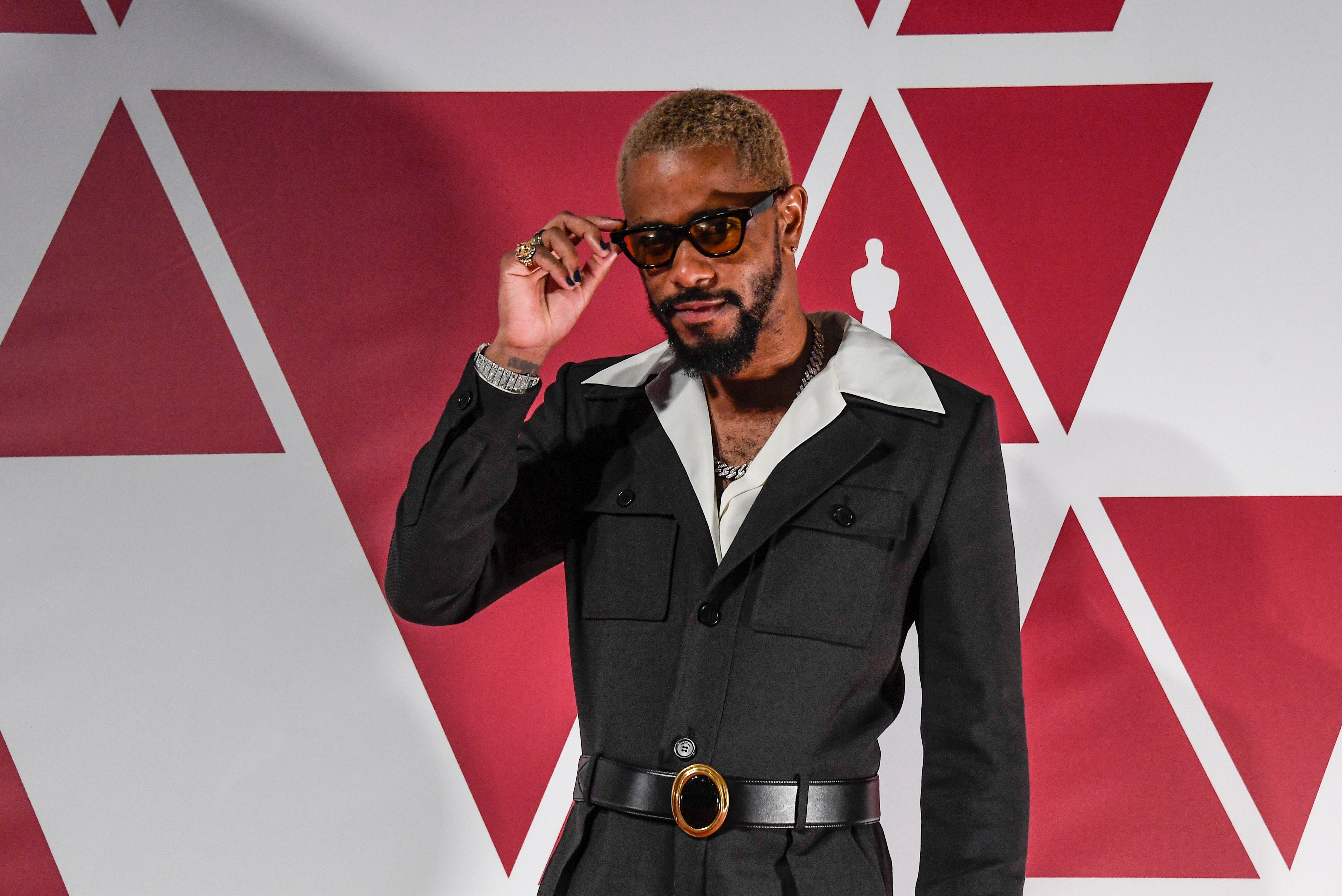 Lakeith Stanfield at the 93rd Academy Awards