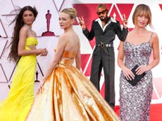 Oscars 2021: Best dressed stars on the red carpet, from Carey Mulligan to Zendaya