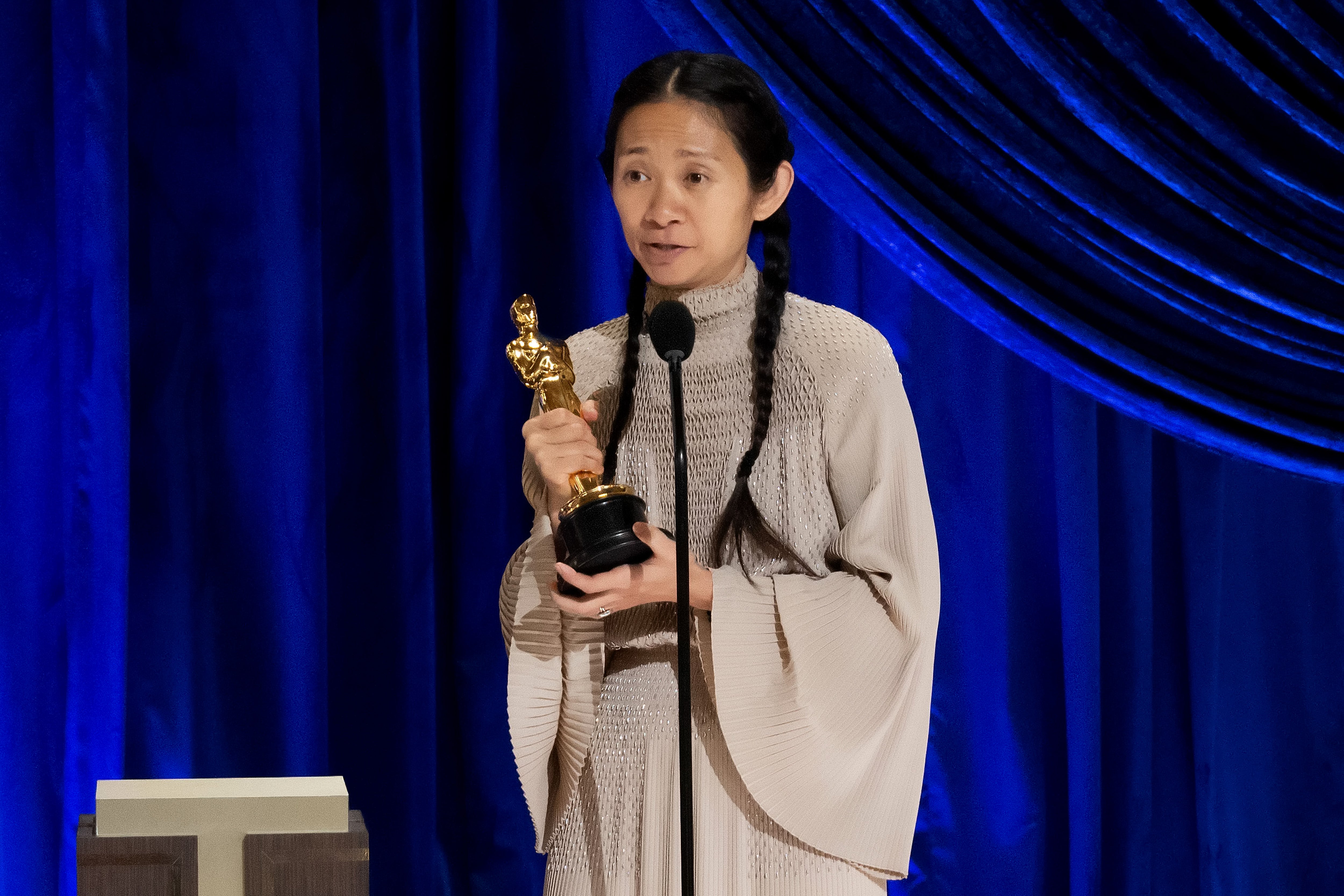 Chloé Zhao won Best Director for the 2021 Best Picture winner ‘Nomadland’