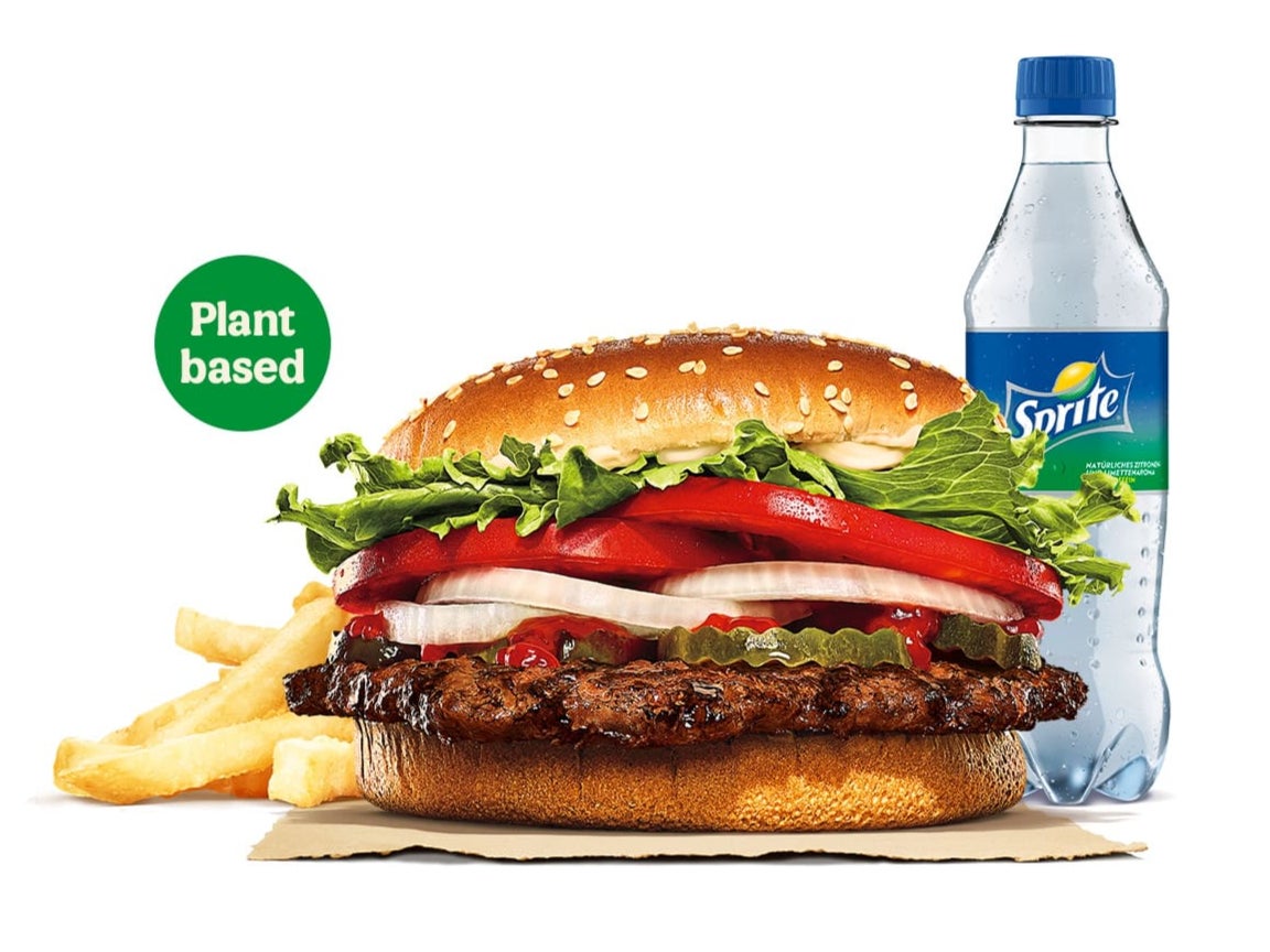 The plant based Whopper also launches today