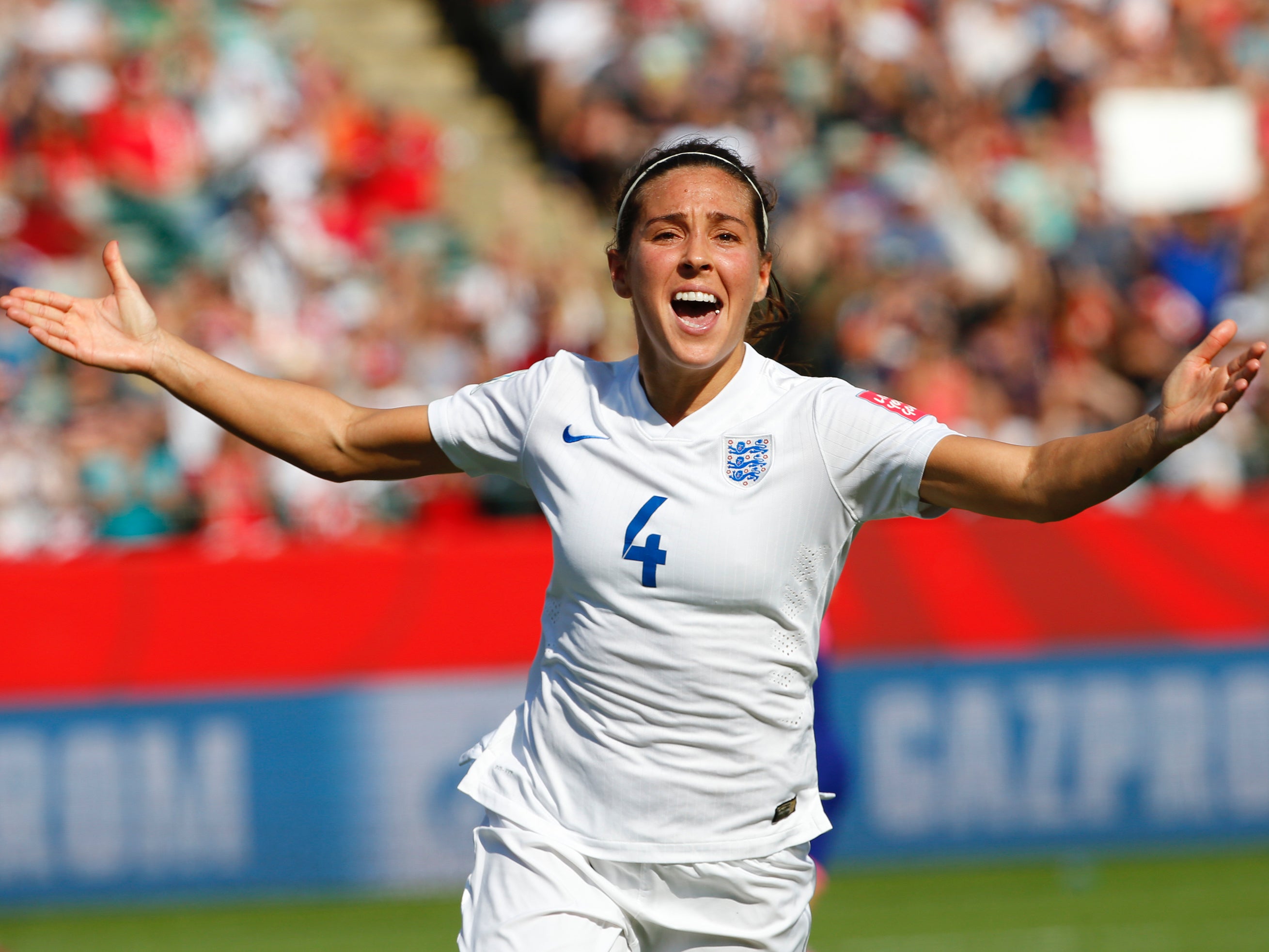 Former England midfielder Fara Williams