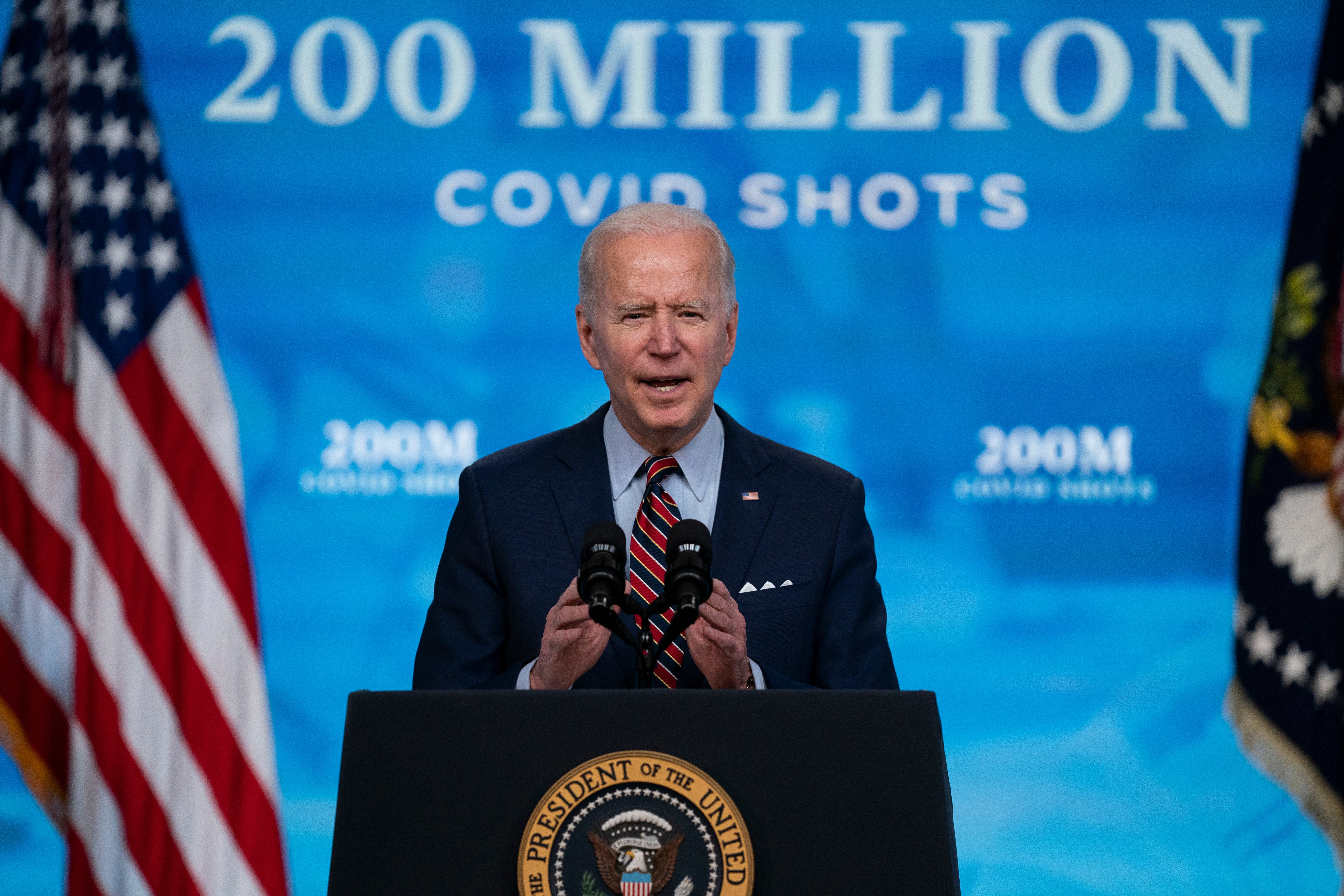 Biden 100 Days Virus Outbreak