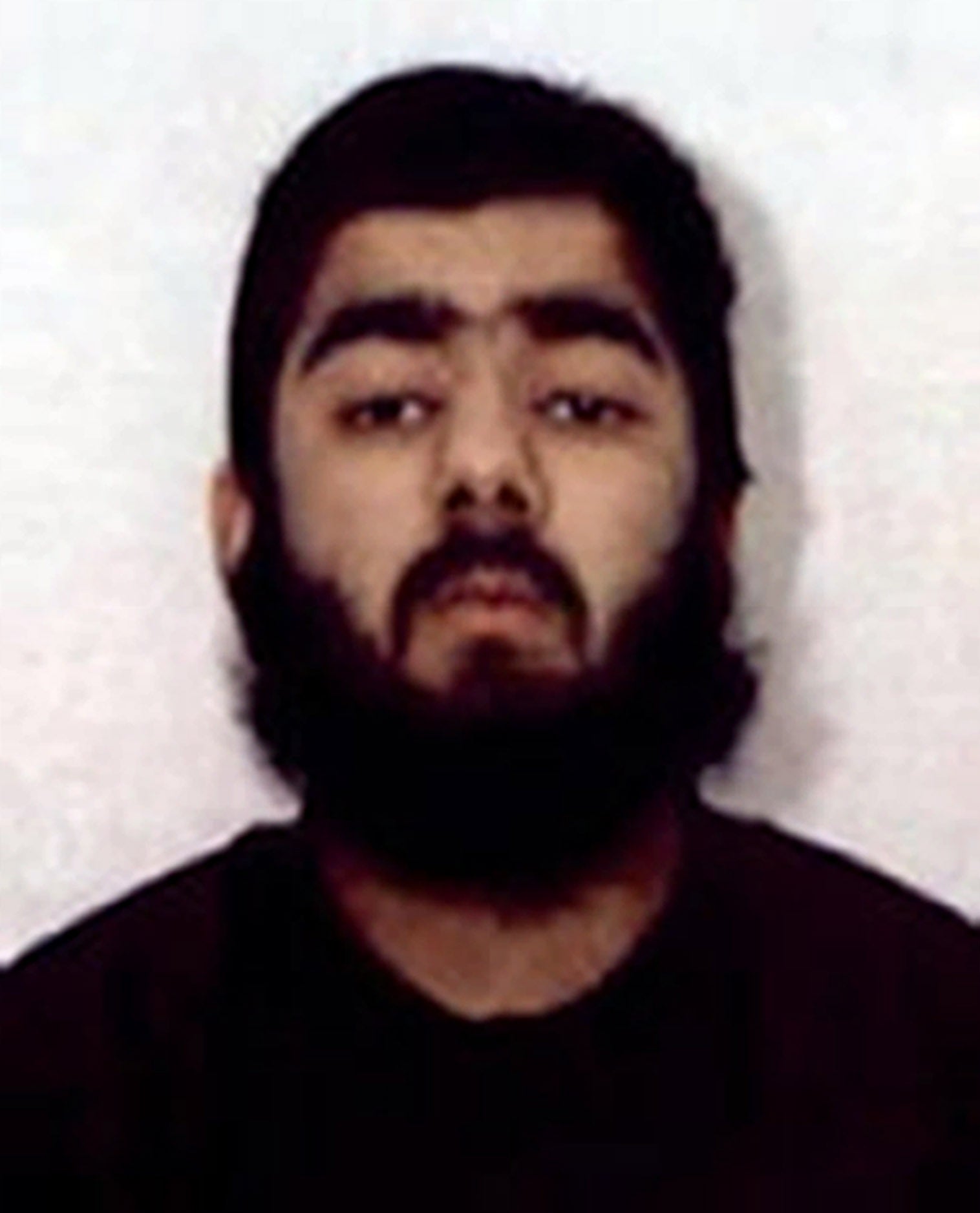 Undated handout photo issued by West Midlands Police of Fishmongers’ Hall attacker Usman Khan