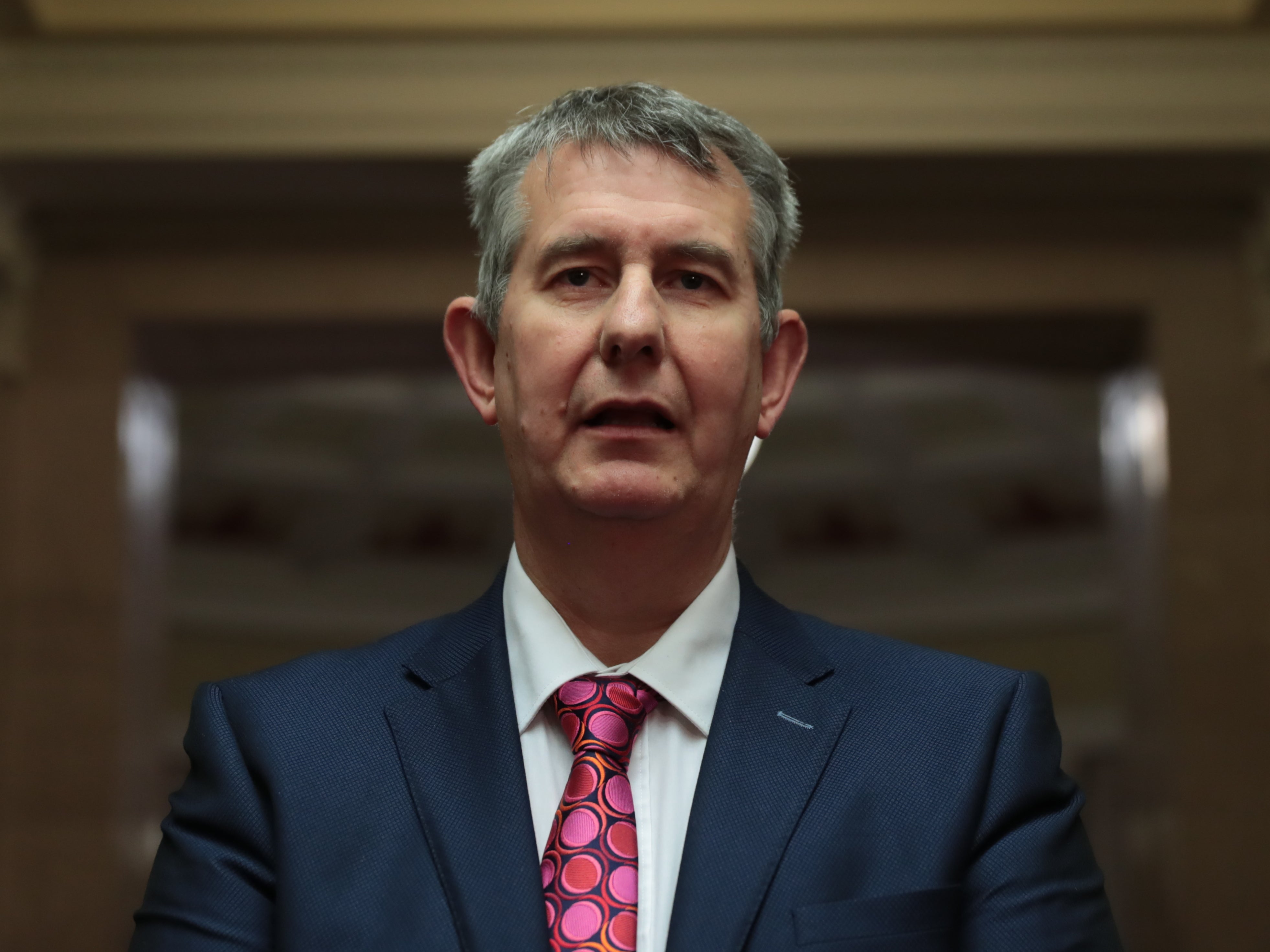 Agriculture minister Edwin Poots