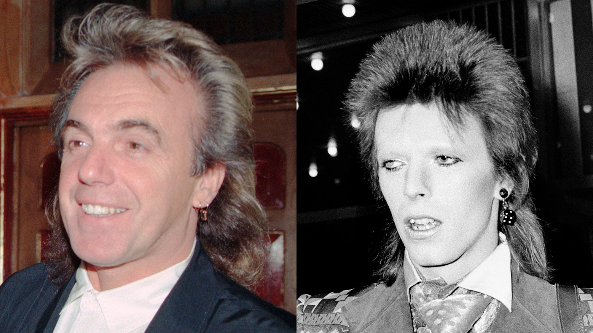 Peter Stringfellow; David Bowie