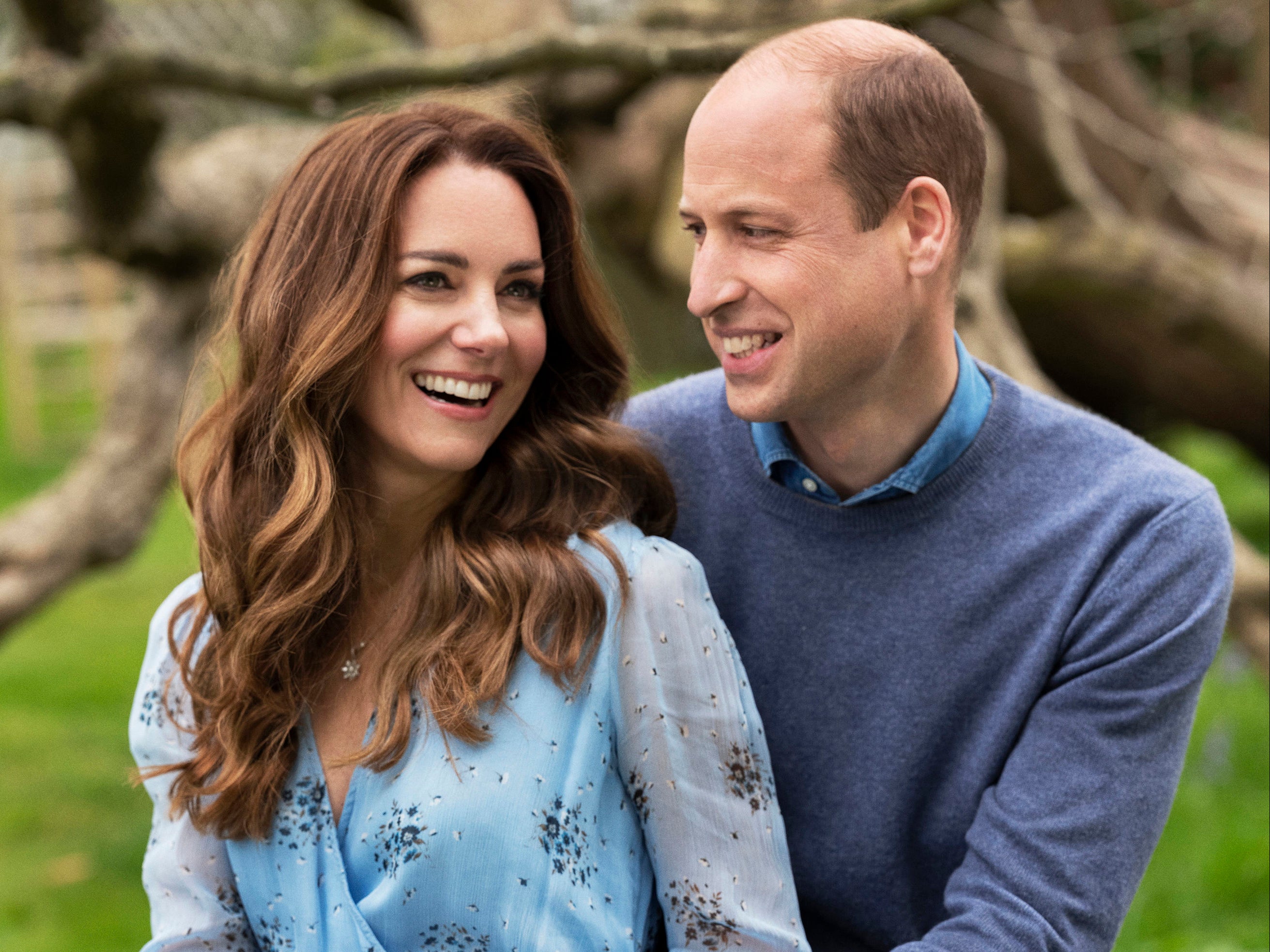 Handout photo of The Duke and Duchess of Cambridge taken at Kensington Palace this week to mark their 10th wedding anniversary