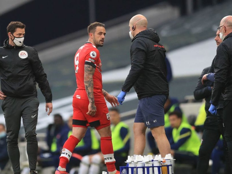 Ings came off injured during a match against Tottenham last week