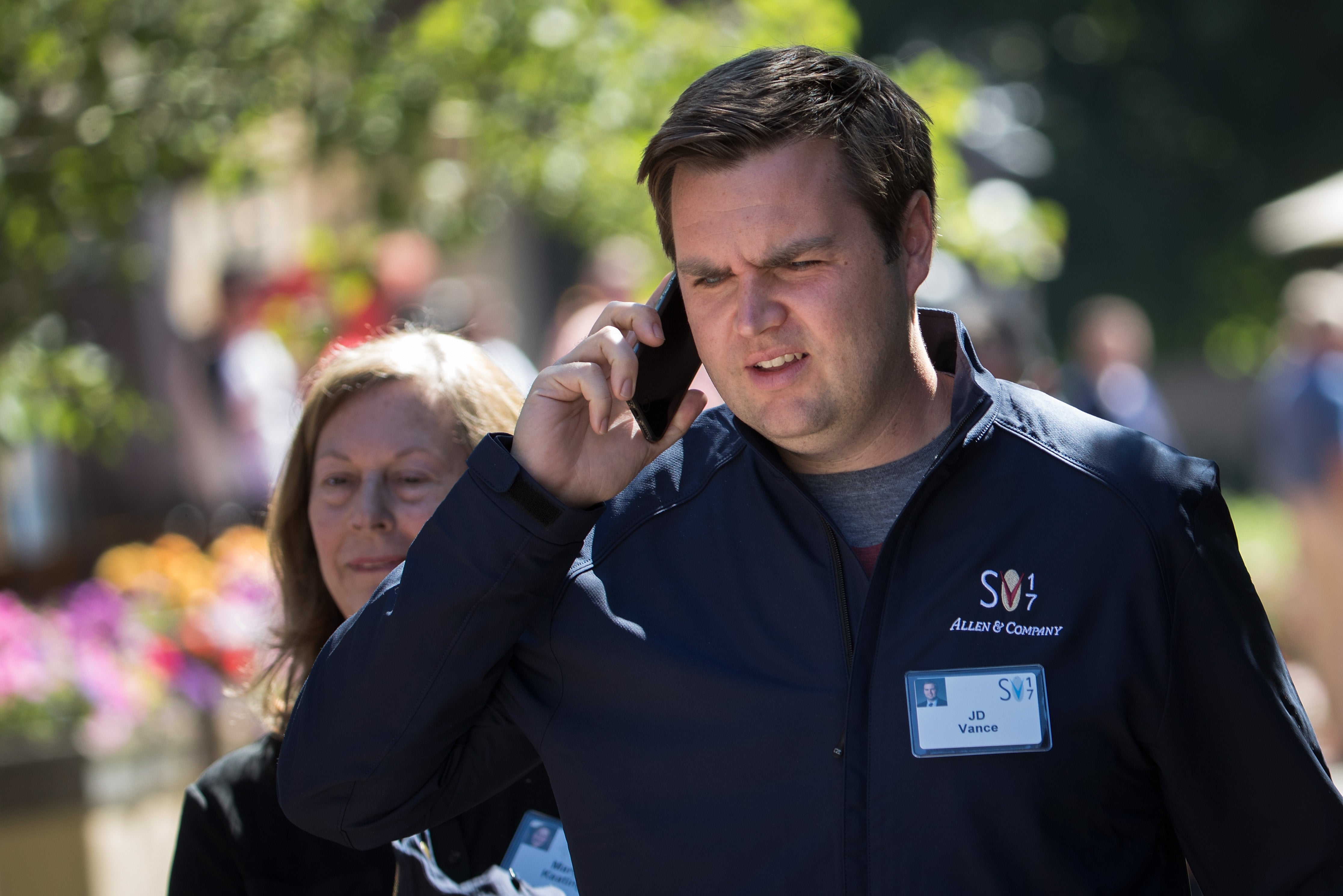 JD Vance, venture capitalist and author of ‘Hillbilly Elegy’, pictured in July 2017