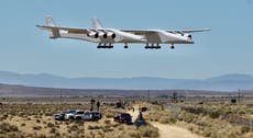 Largest aircraft ever flown completes record-breaking flight test