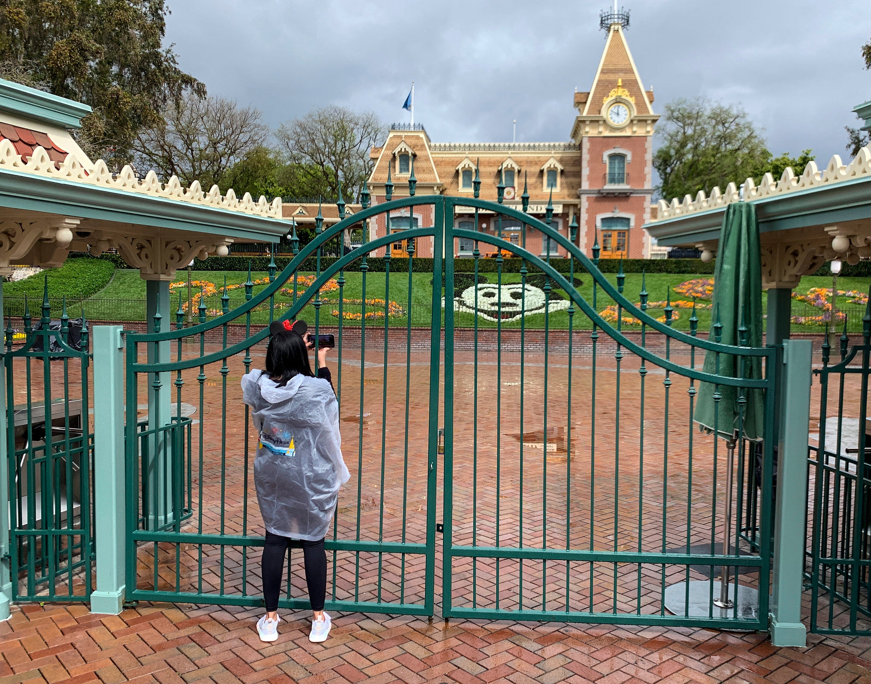 Virus Outbreak California Tourism Disneyland