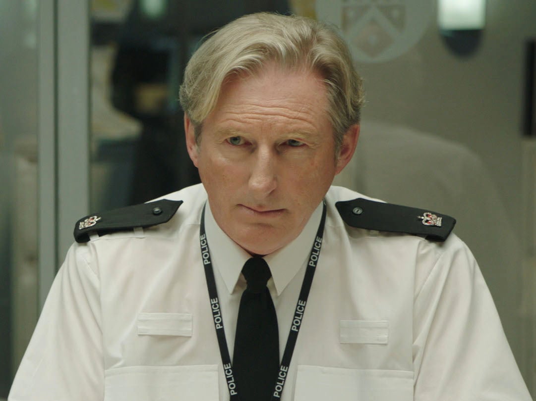 Adrian Dunbar as Superintendent Ted Hastings in Line of Duty