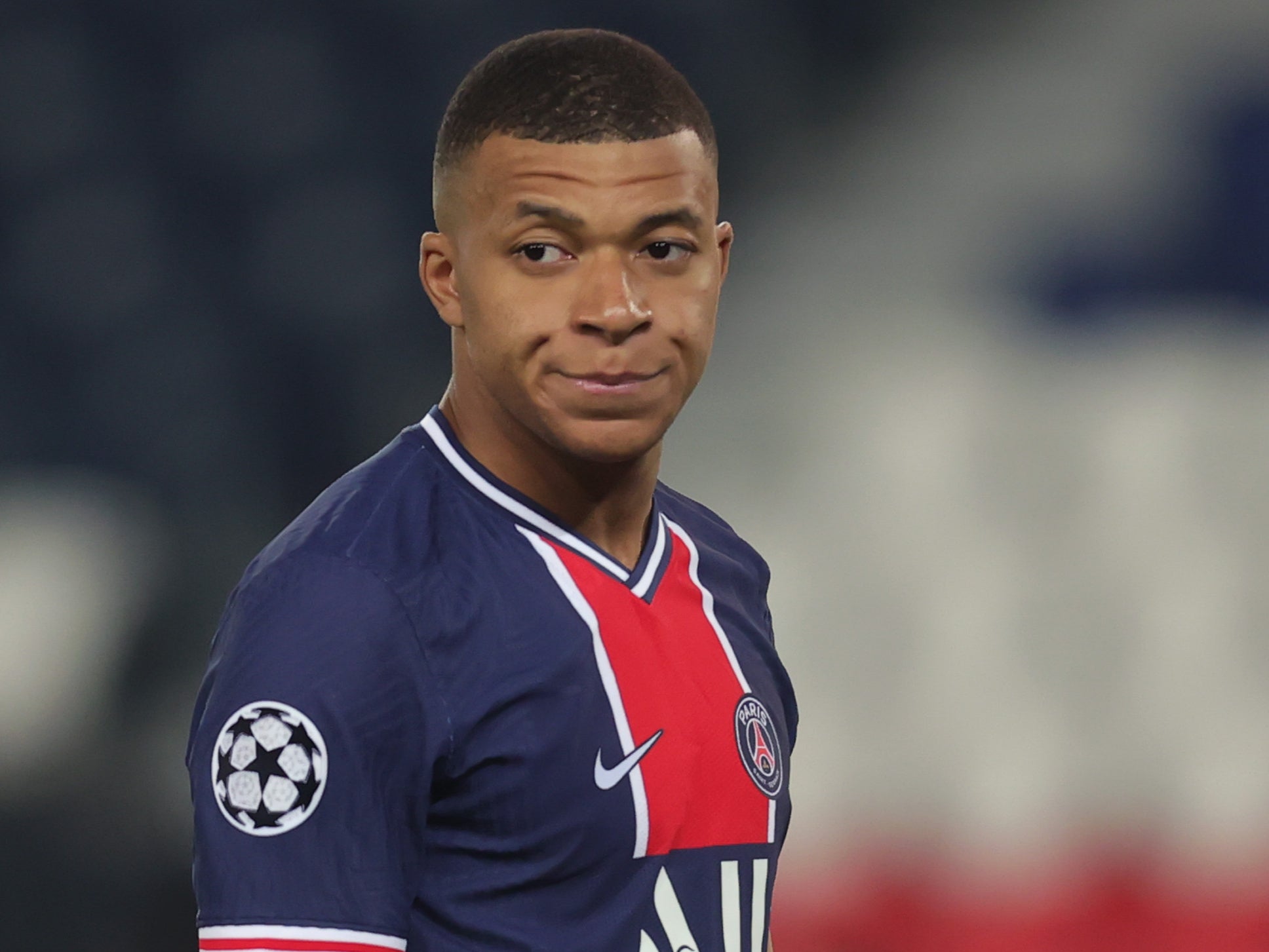 PSG forward Kylian Mbappe