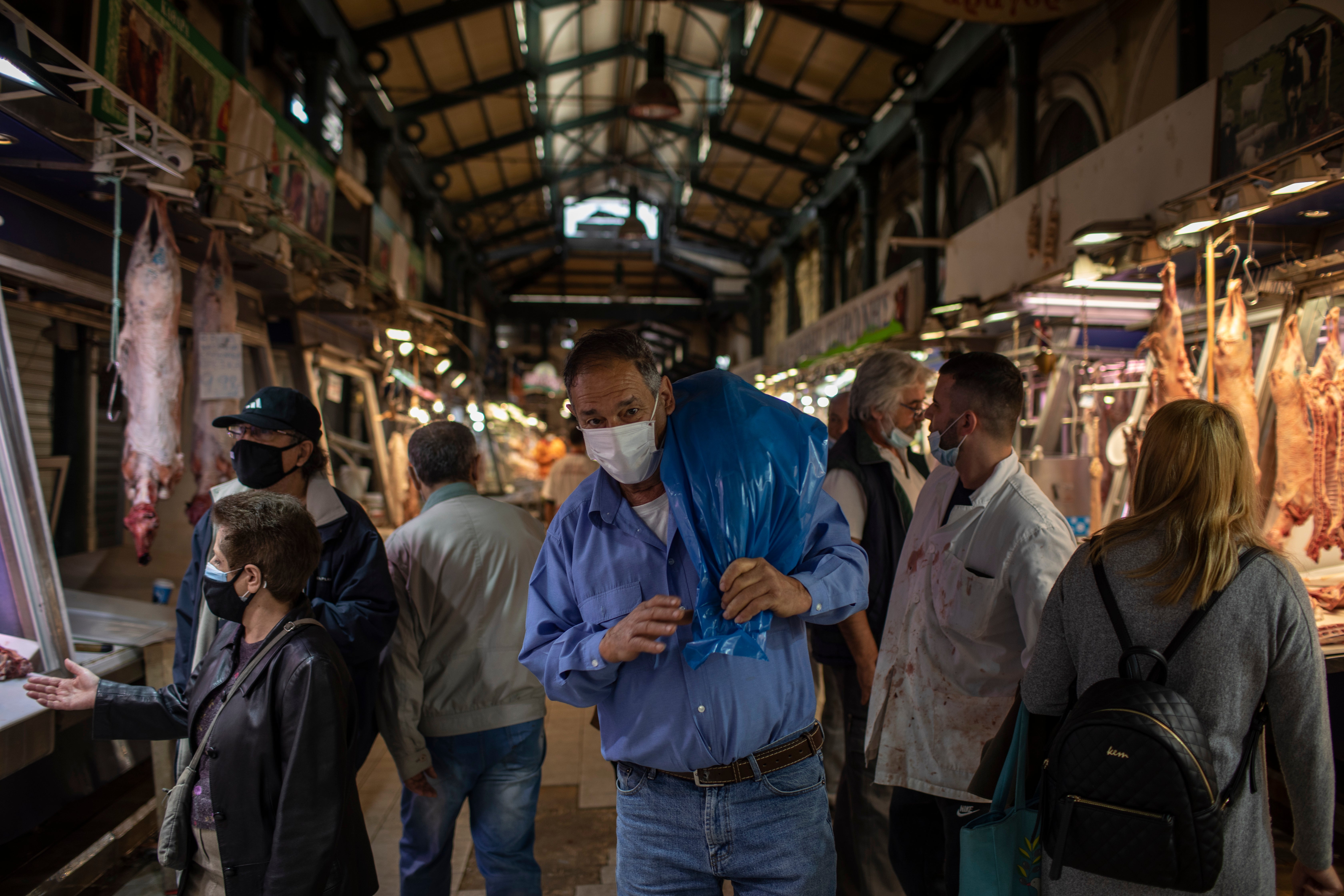 Virus Outbreak Greece Easter