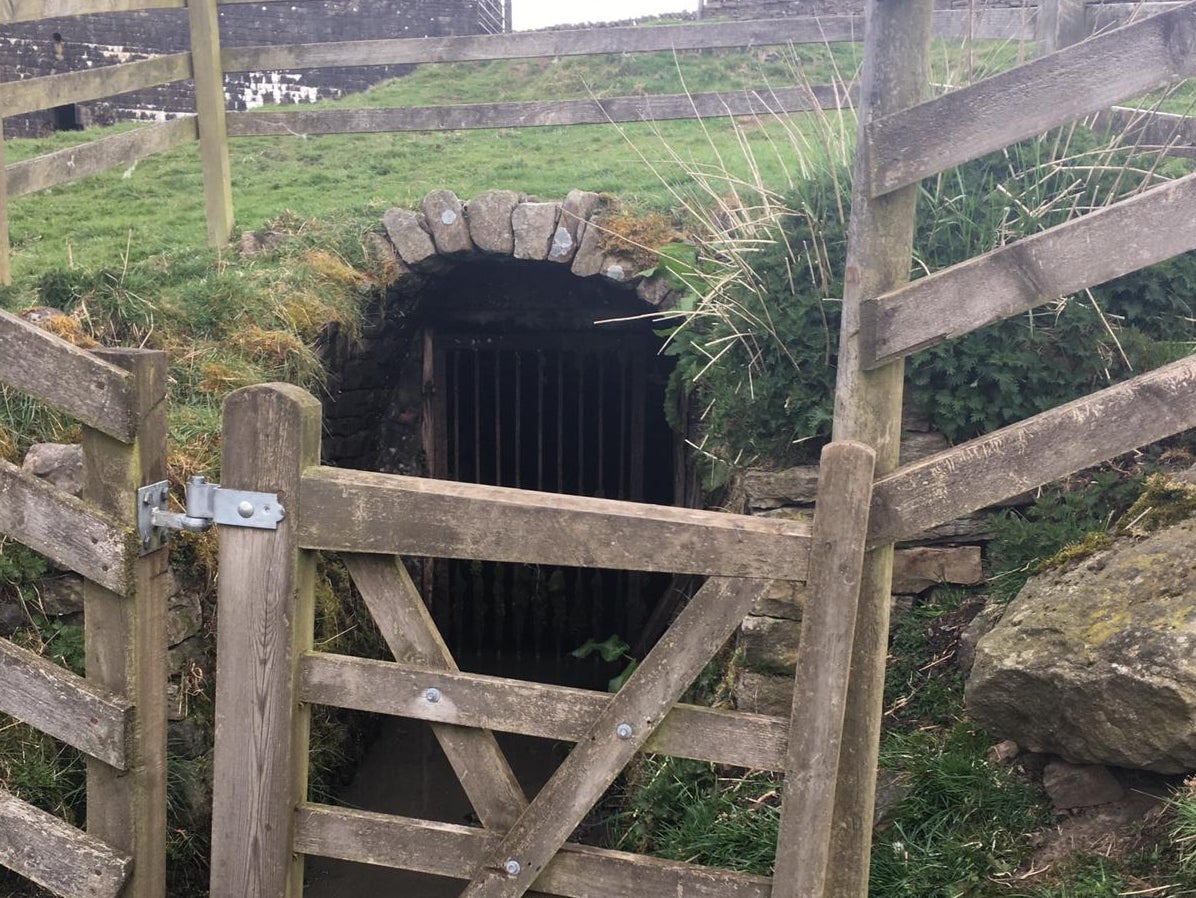 Two men became trapped in a disused lead mine which was shuttered in 1884