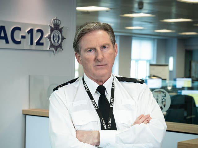 Adrian Dunbar as Ted Hastings in Line of Duty