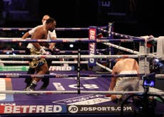 Dereck Chisora and Natasha Jonas suffer heartbreaking defeat by finest margins on boxing’s special night