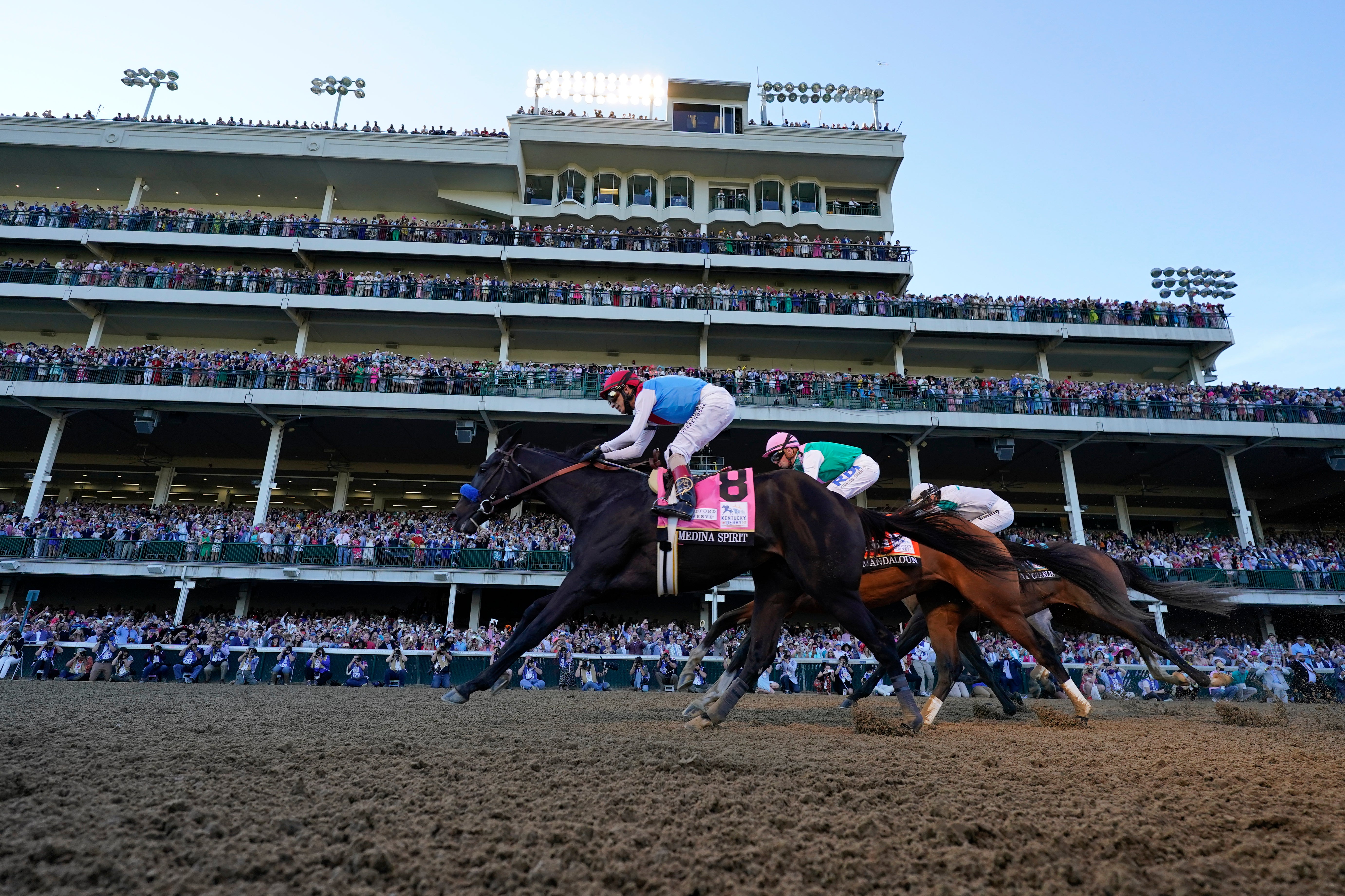 APTOPIX Kentucky Derby Horse Racing