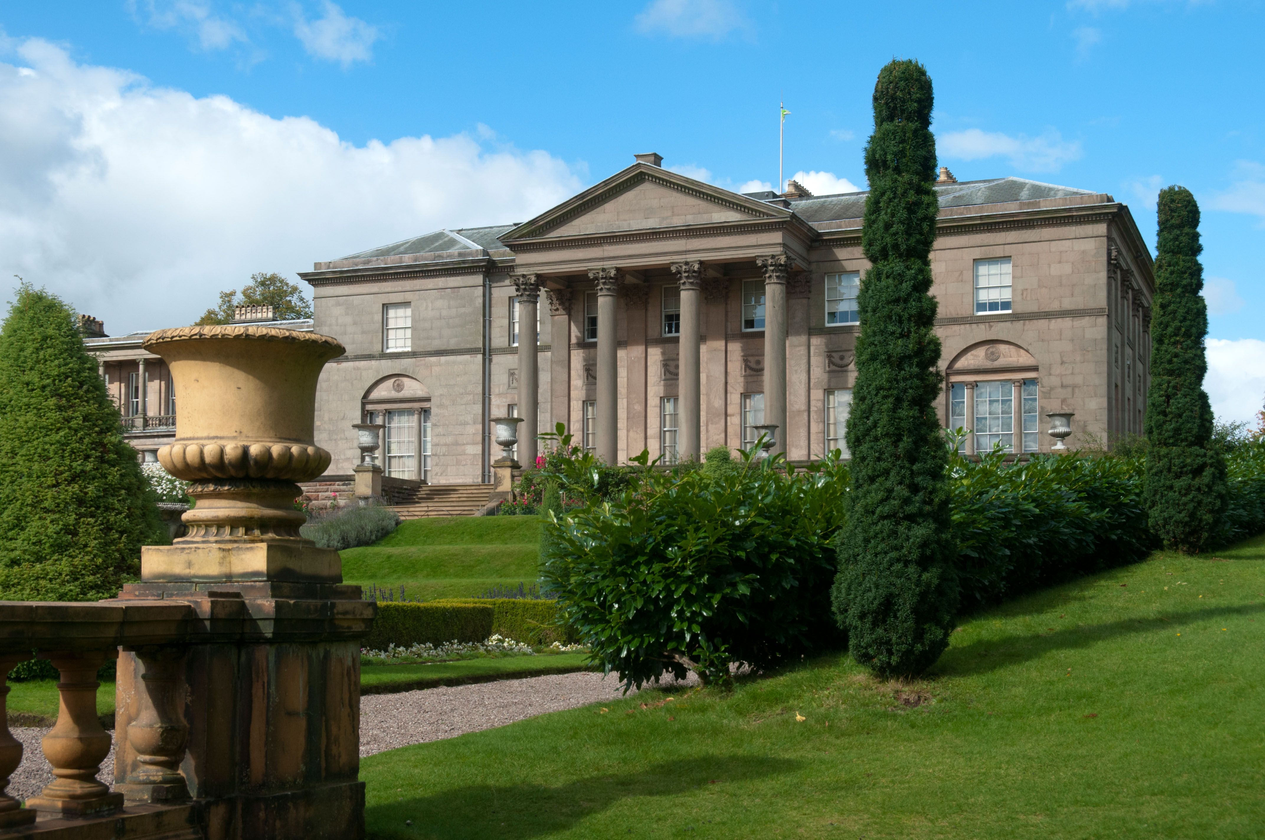 Tatton Hall, Tatton Park, Knutsford, Cheshire, England (Alamy/PA)