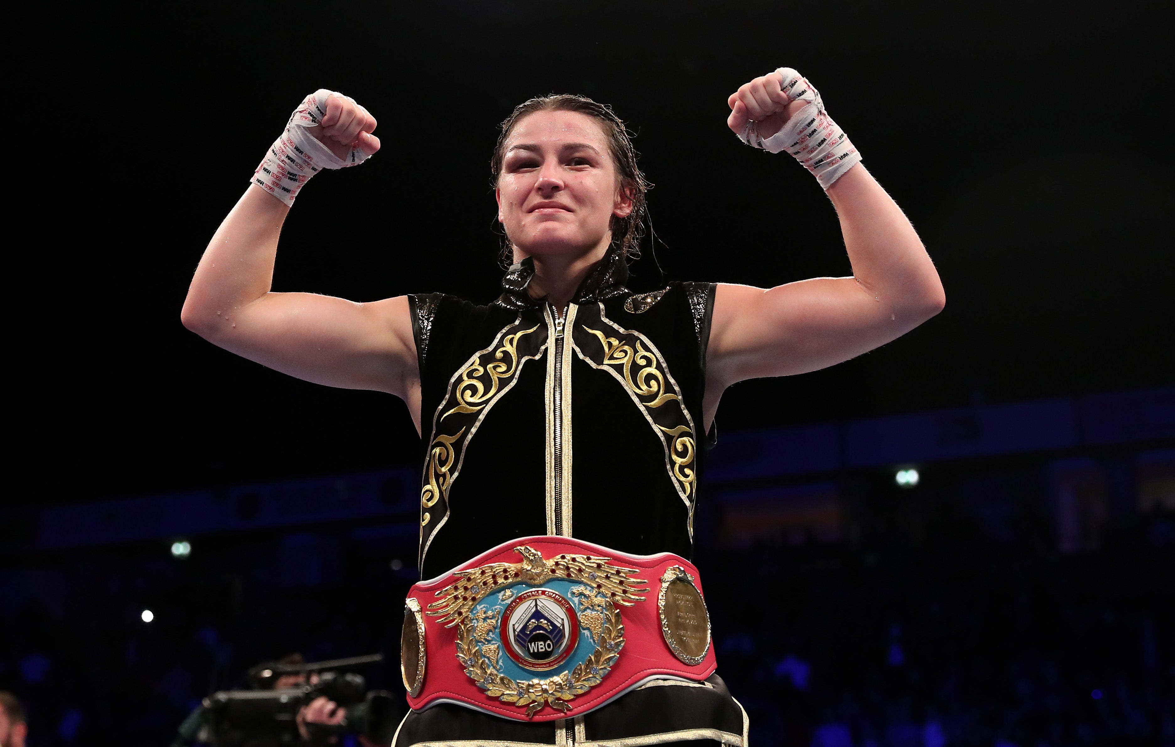 Katie Taylor said her fight had stolen the show ahead of the heavyweight clash between Derek Chisora and Joseph Parker