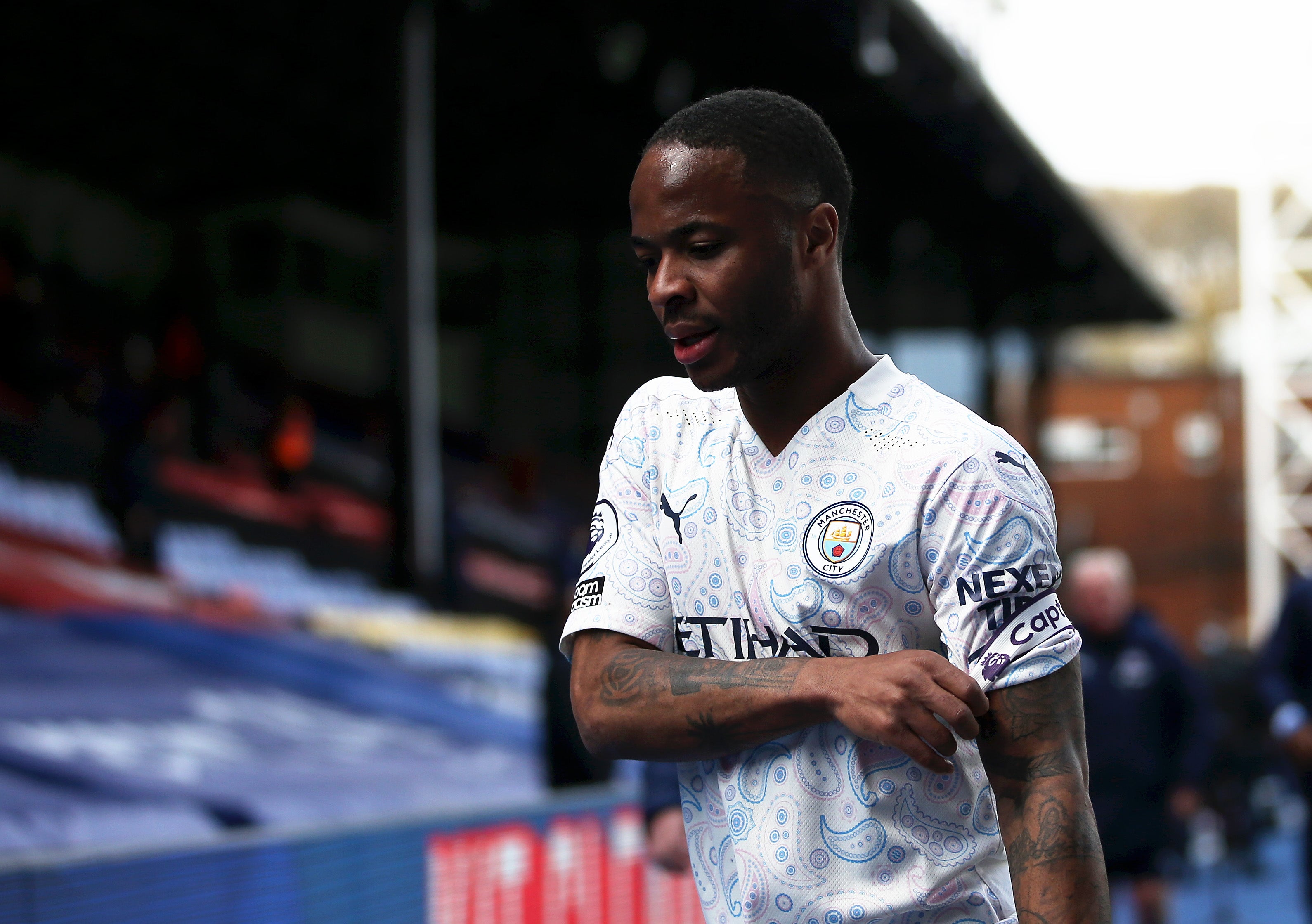 Raheem Sterling returned to the starting line-up at Selhurst Park