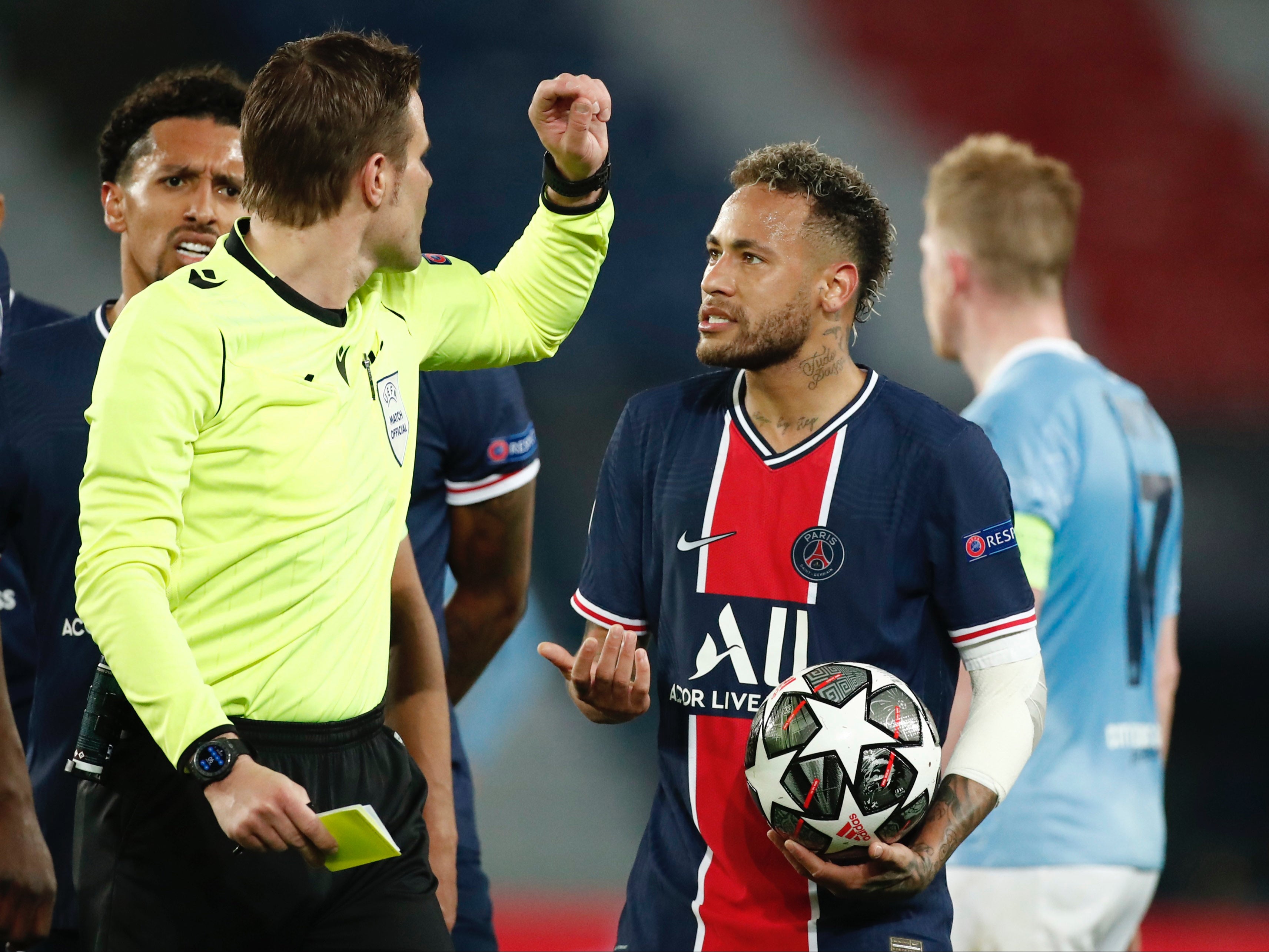 Neymar was unable to influence the outcome of the first leg