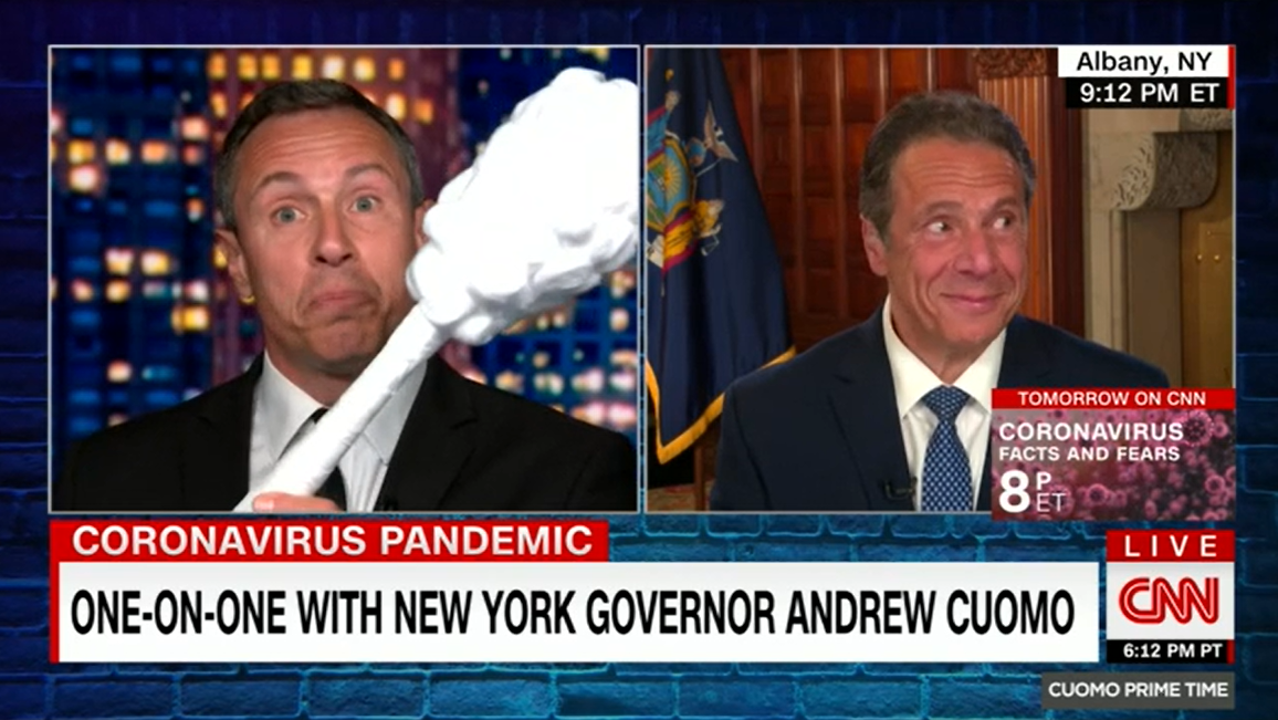 The Cuomo brothers regularly appeared on CNN together before the sexual harassment scandal rocked Andrew Cuomo’s career