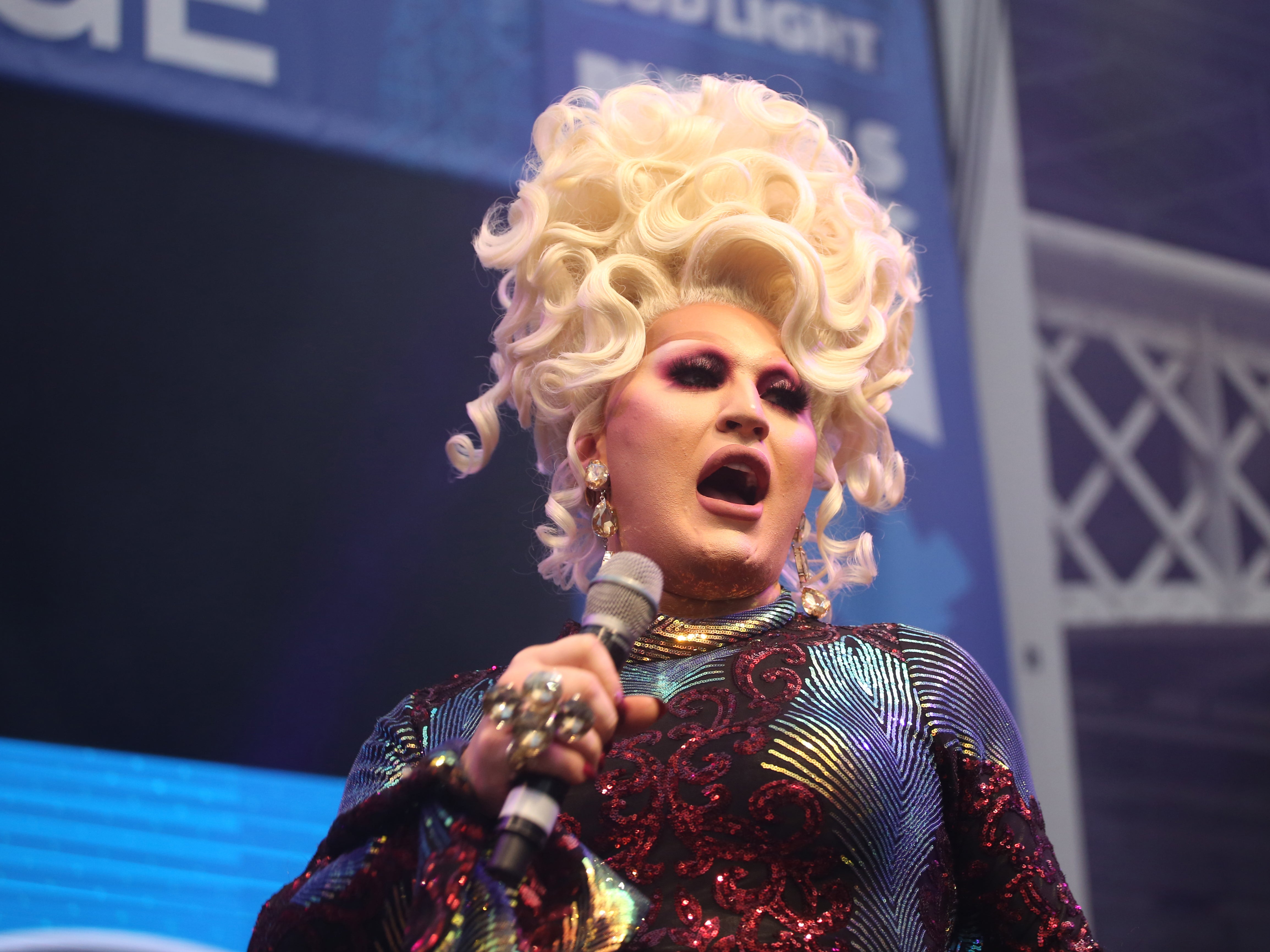 The Vivienne attends RuPaul's DragCon UK 2020 at Olympia London