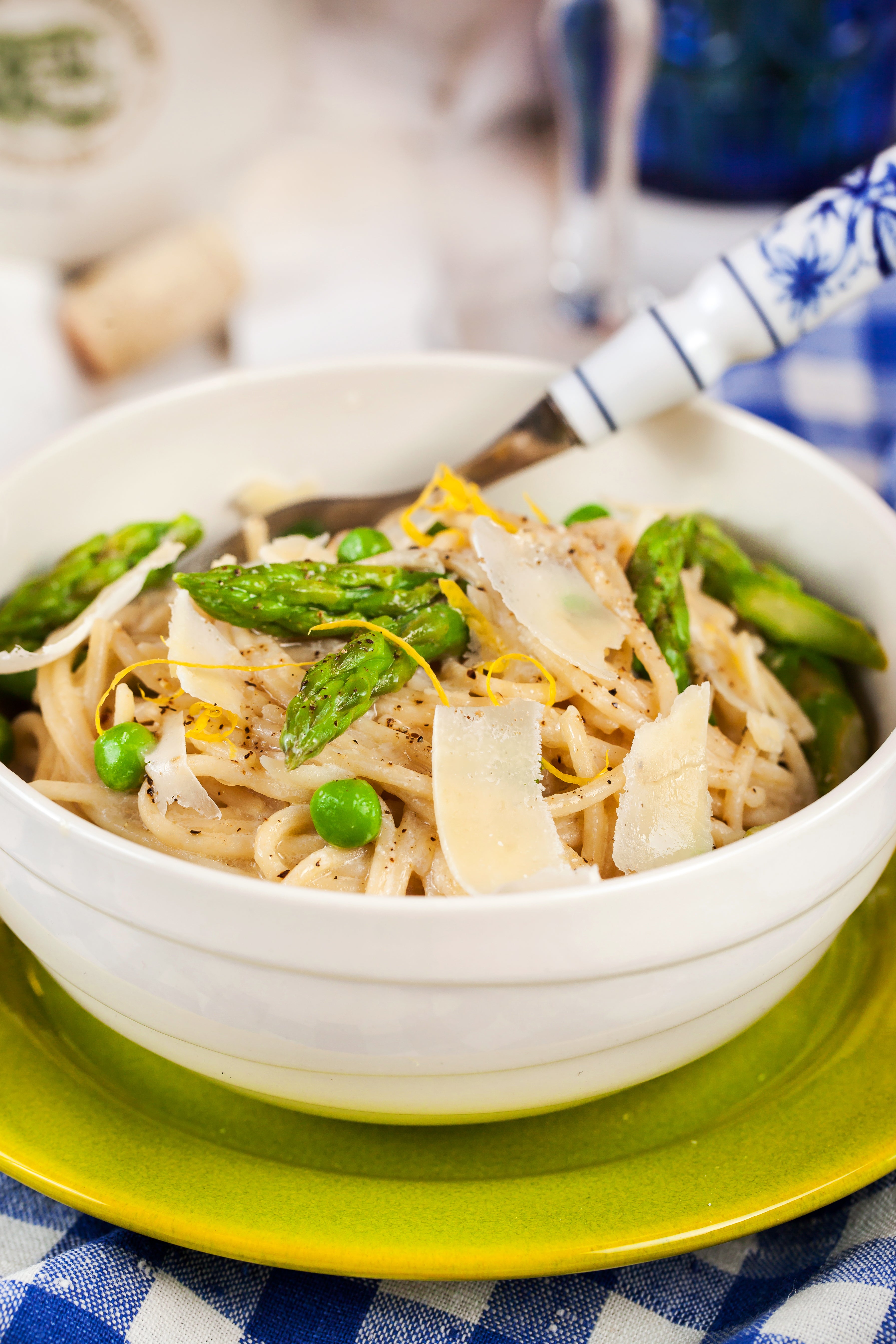 Use up the last of your spring vegetables in this pasta primavera