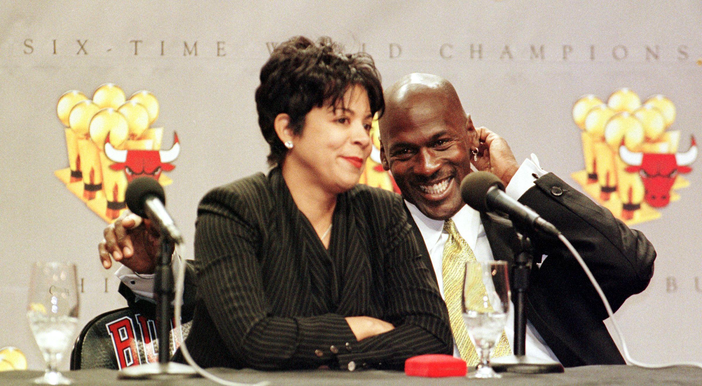 Michael Jordan and his wife divorced after 17 years of marriage