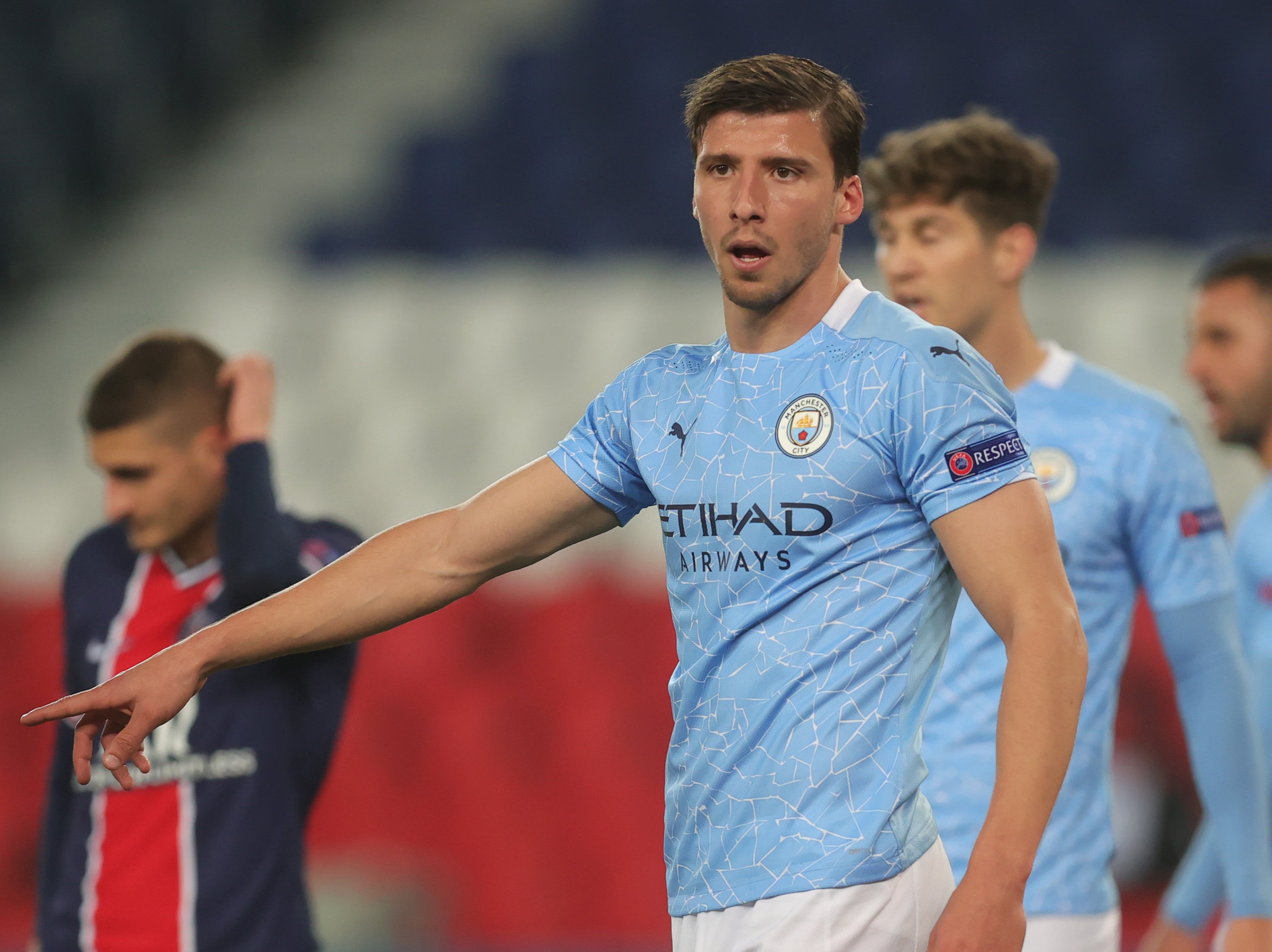 Ruben Dias was sublime in central defence for Manchester City