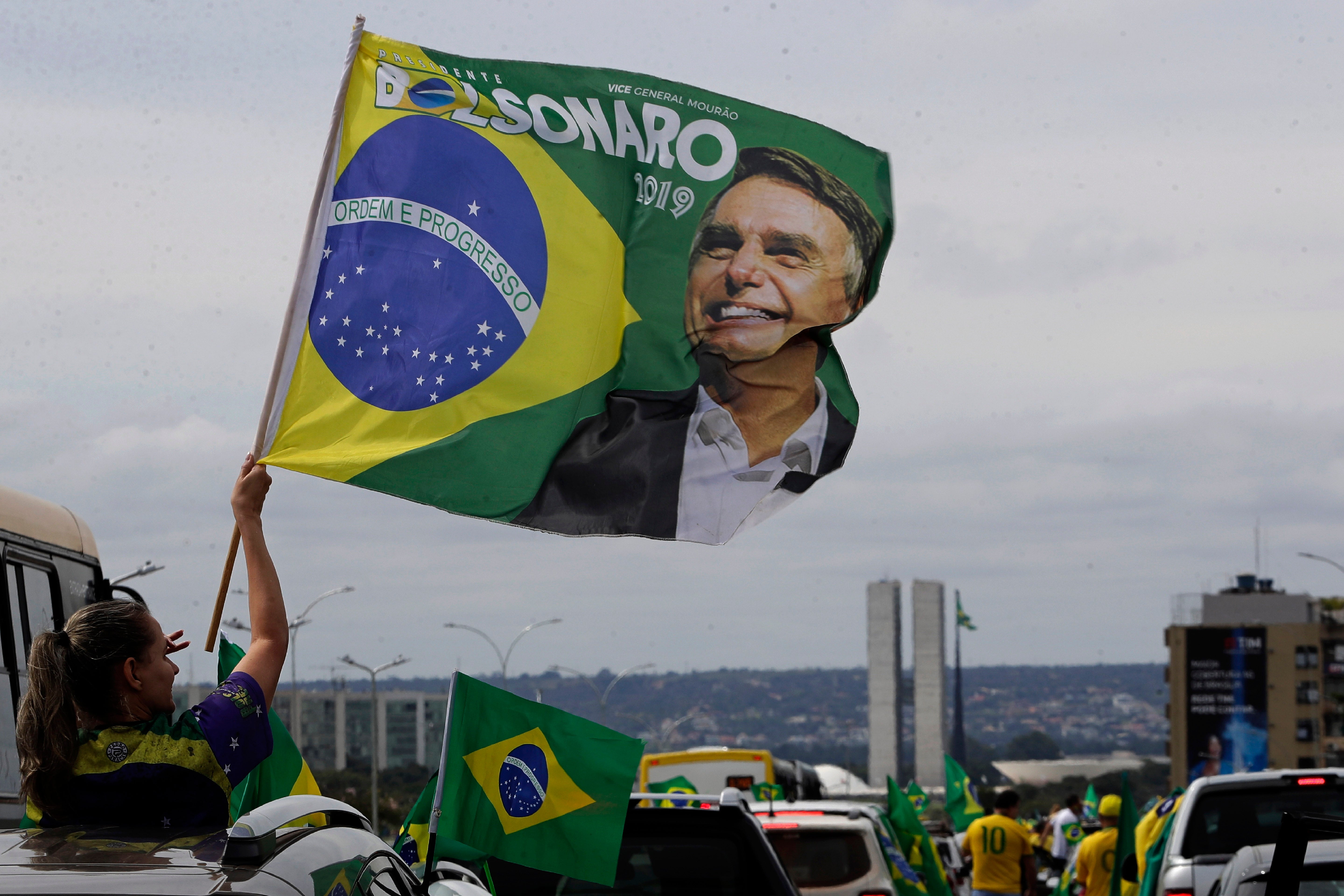 Virus Outbreak Brazil - May Day