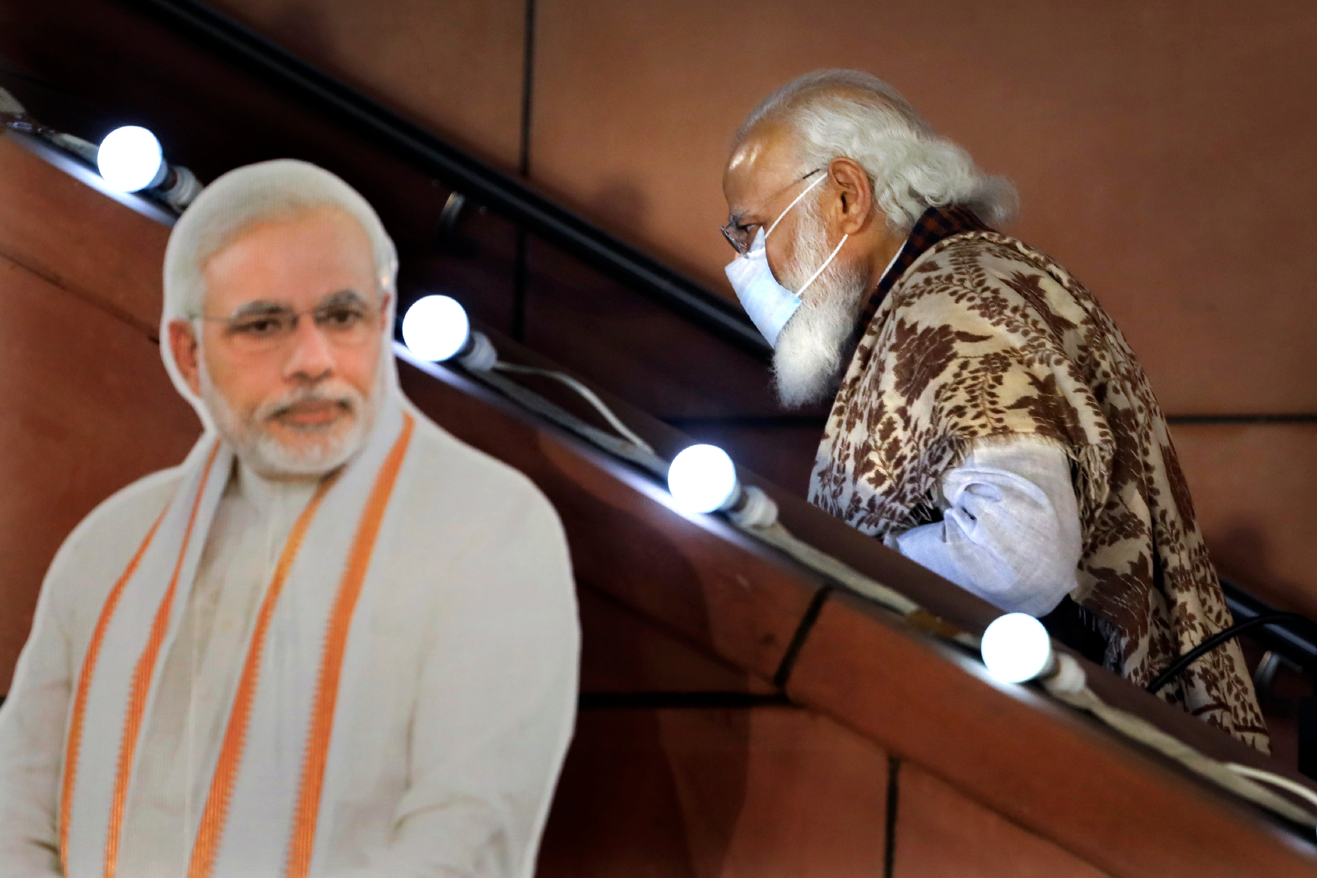 Virus Outbreak India Modi