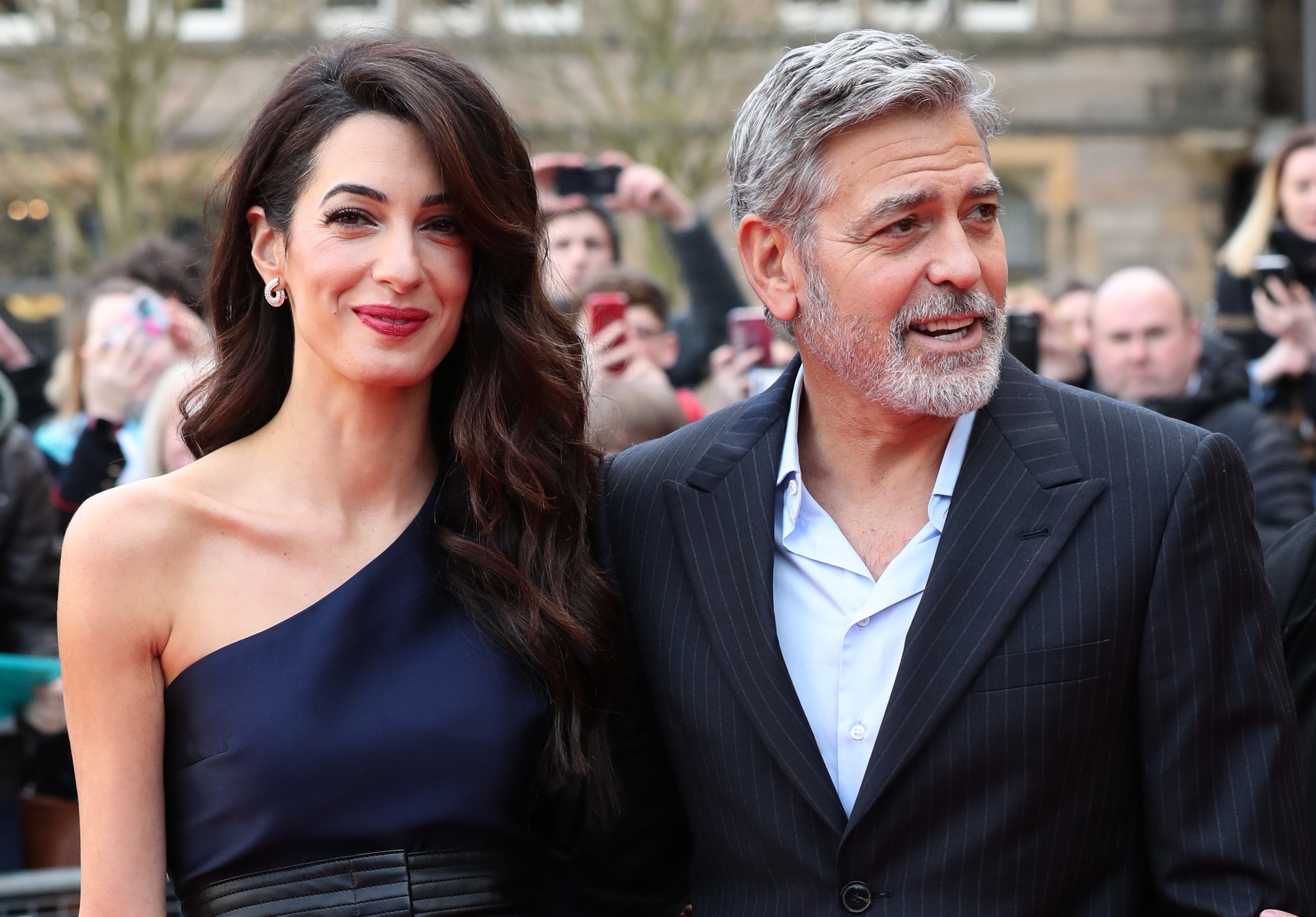 Amal and George Clooney