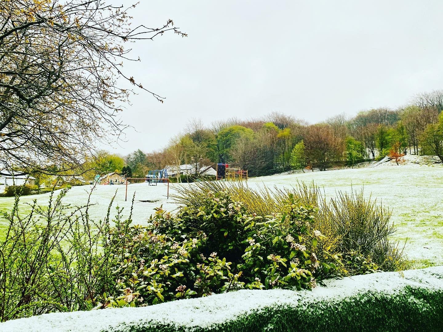 Unusual May weather was seen across the north of the UK