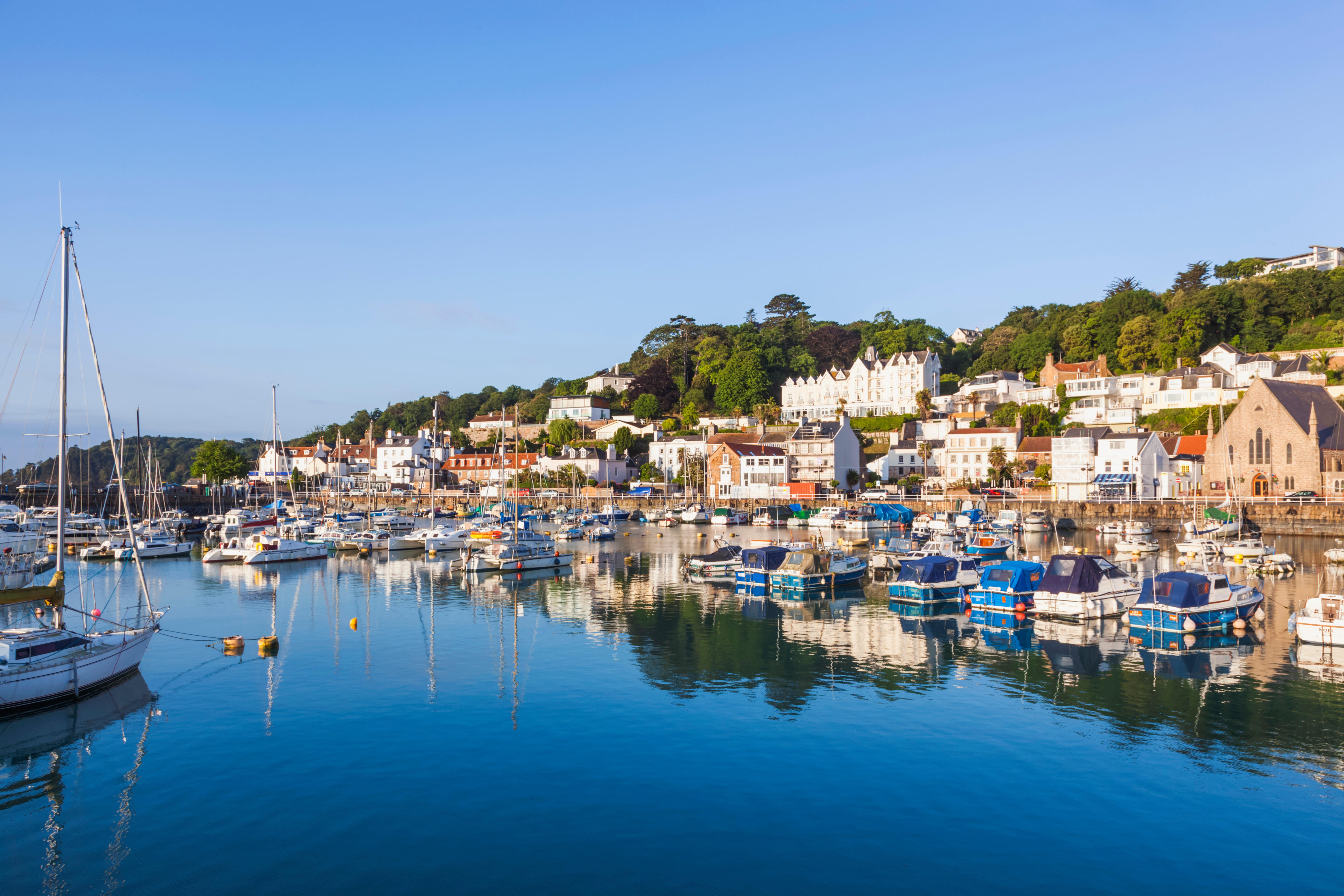 United Kingdom, Channel Islands, Jersey, St. Aubin’s Harbour