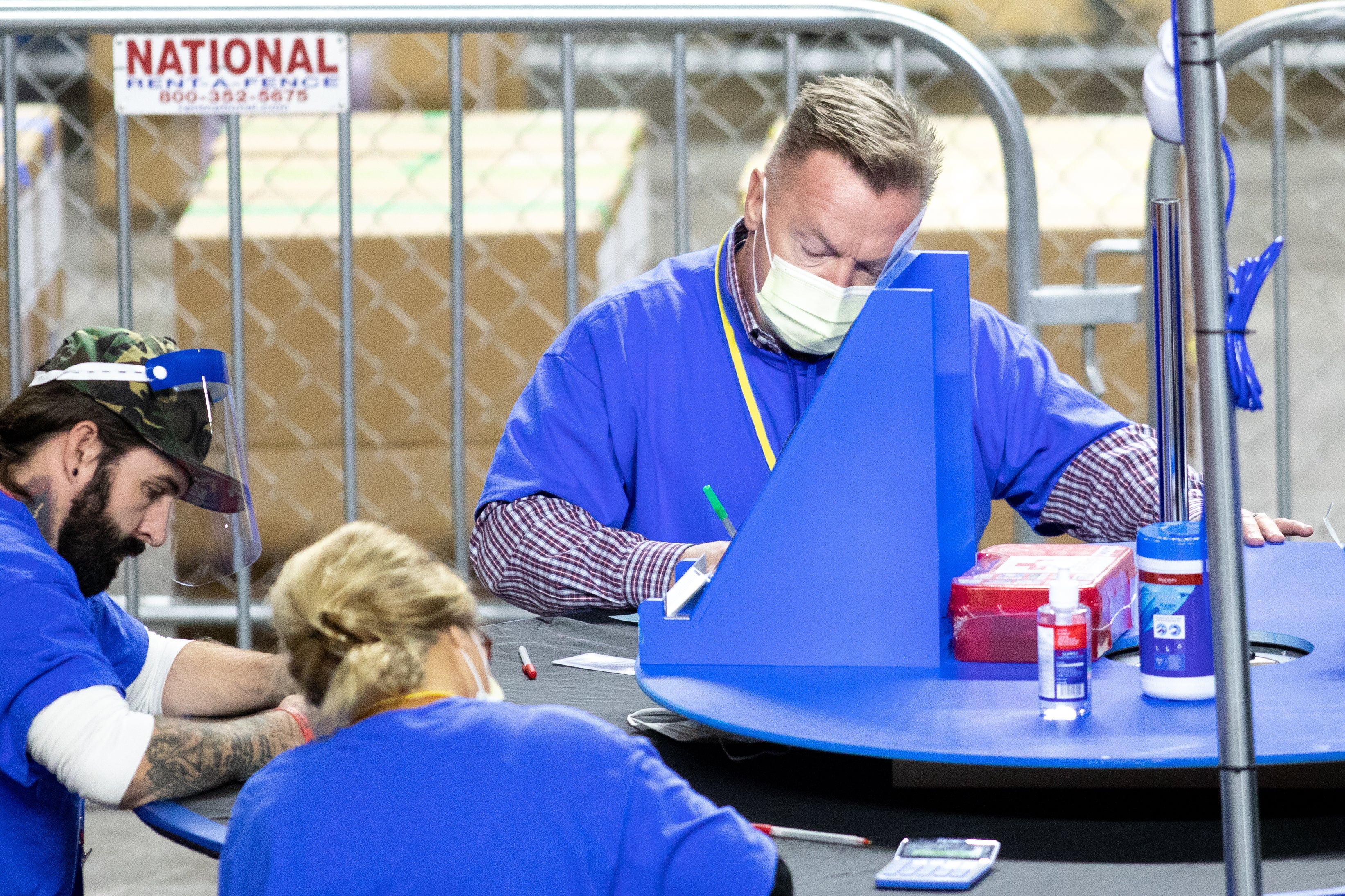 Anthony Kern, a former Arizona state lawmaker who was photographed at the US Capitol during the insurrection on 6 January, participated in a GOP-led vote audit on 30 April.