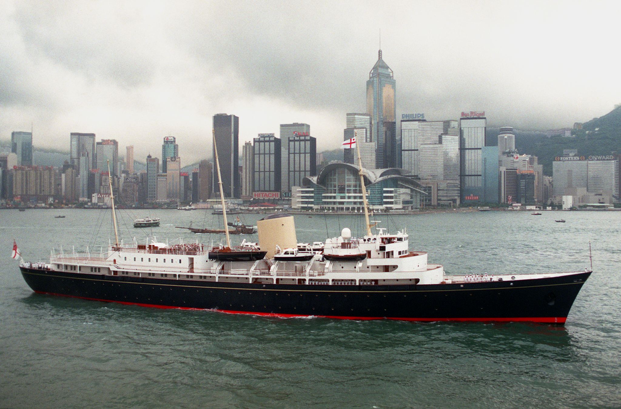 HMY Britannia was decommissioned in 1997