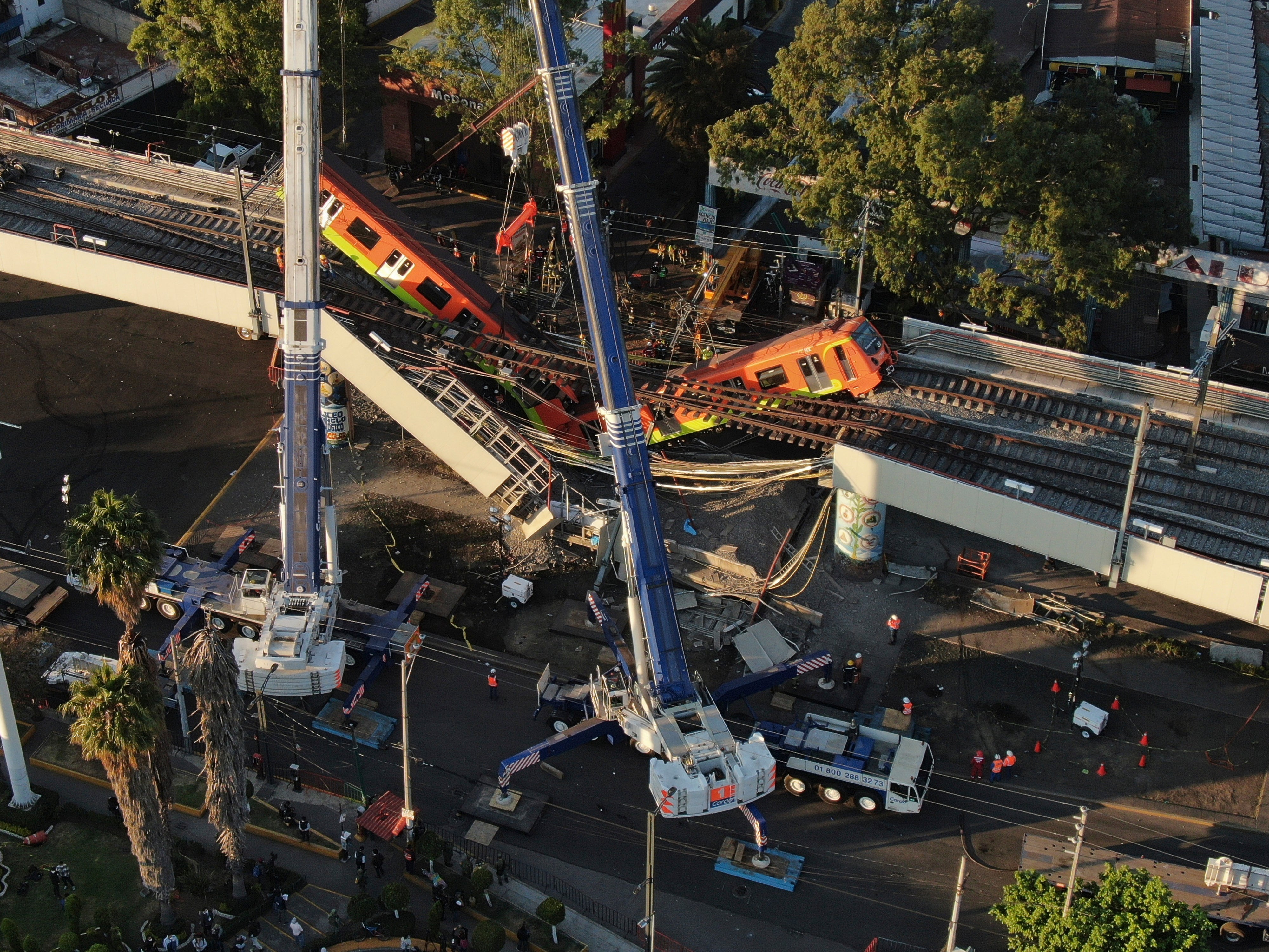 A confusing description of a Mexican train crash