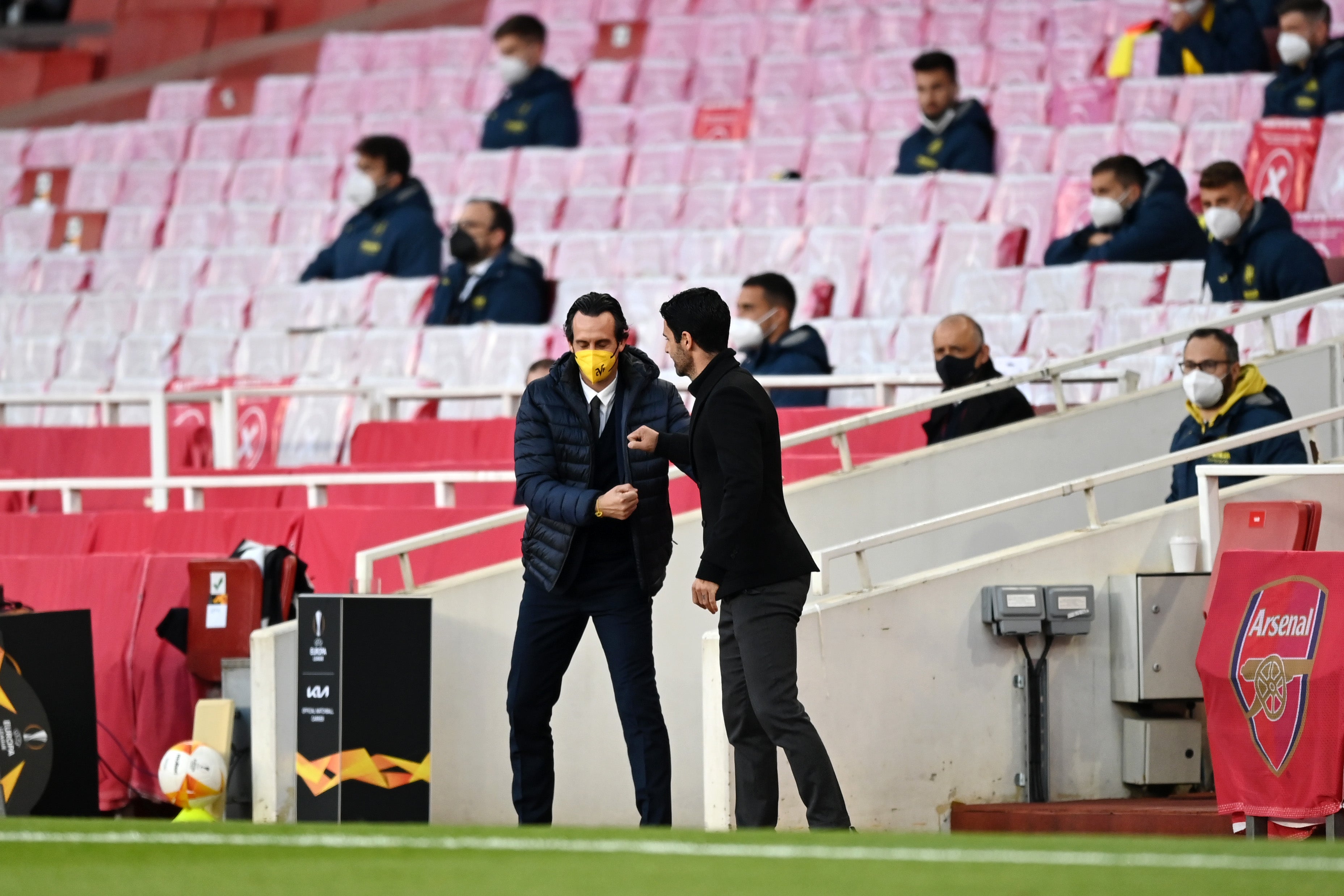 Arteta’s predecessor at Arsenal, Unai Emery, knocked out the Gunners