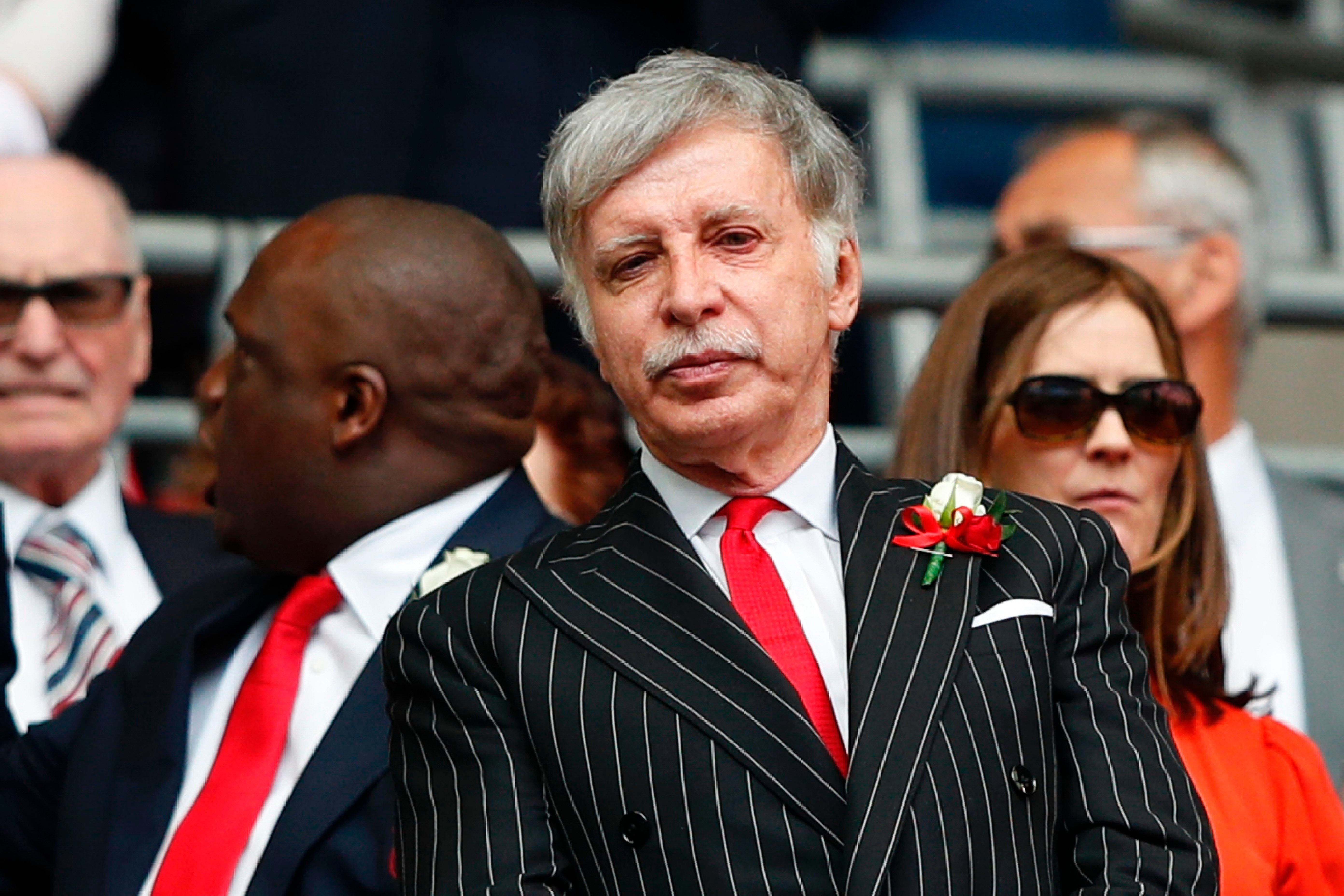 Kroenke has confirmed major changes at the Emirates