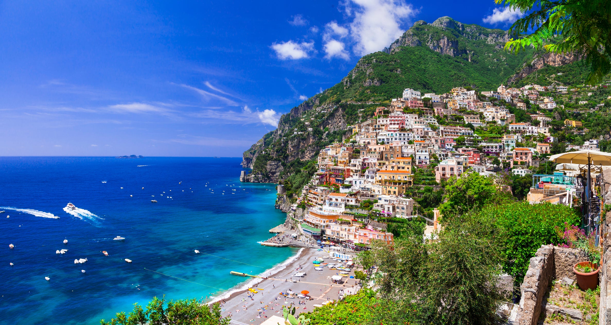 Positano on the Amalfi coast