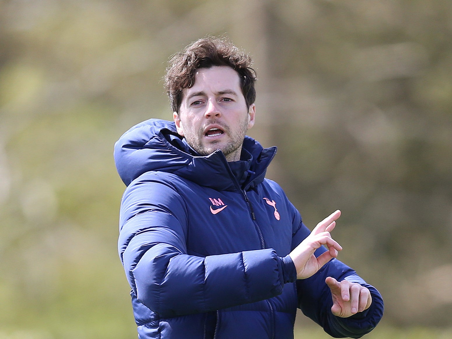 Interim Tottenham coach and former club midfielder Ryan Mason