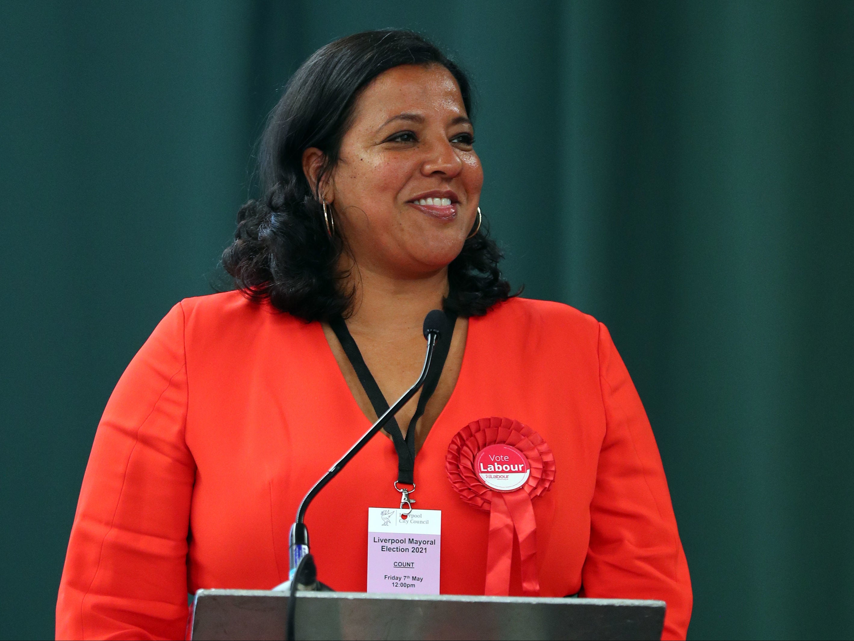 Joanne Anderson, the current directly elected mayor of Liverpool