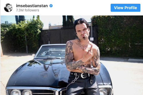 Sebastian Stan as Tommy Lee in new series ‘Pam & Tommy’