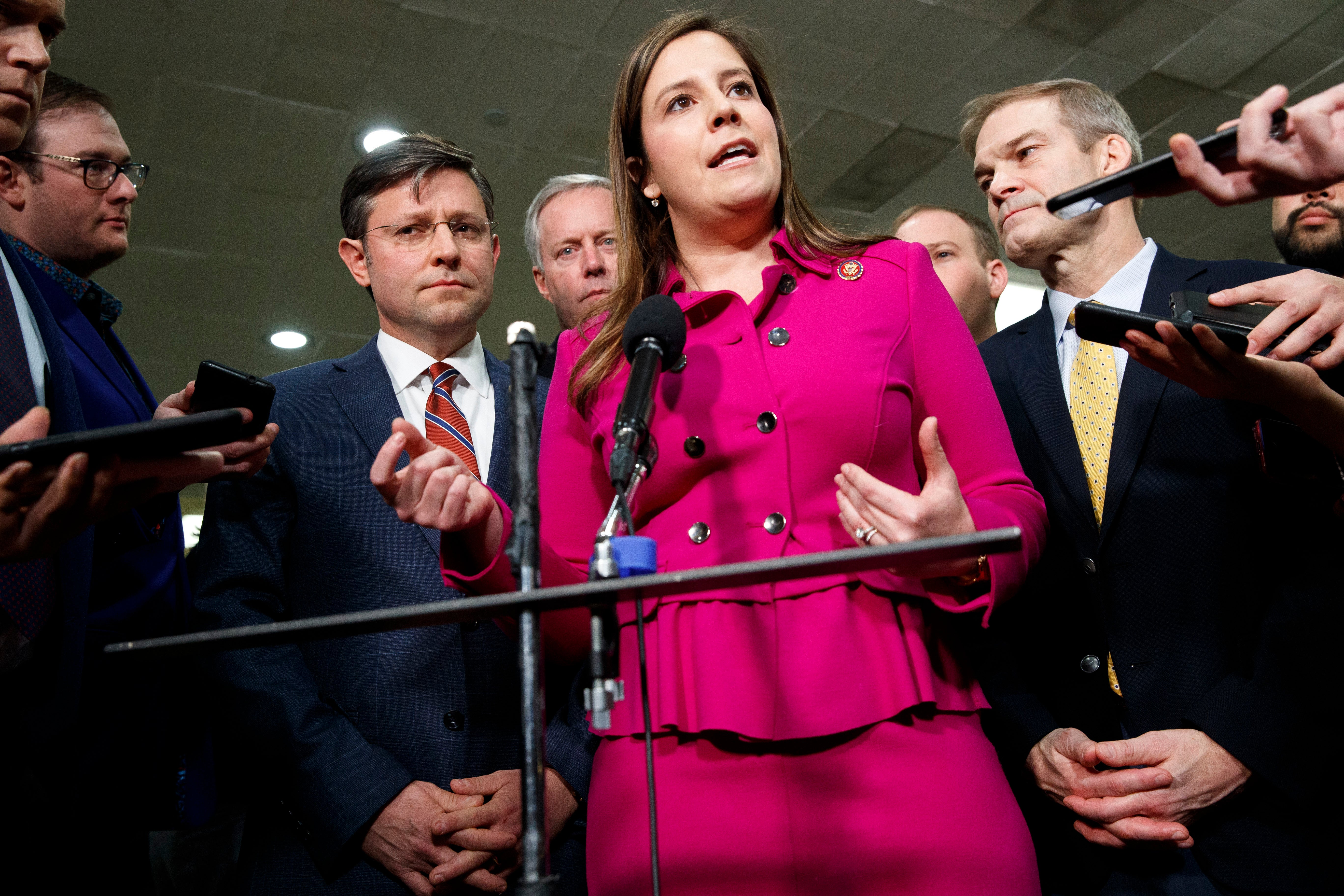 Elise Stefanik has received the crucial support of Donald Trump