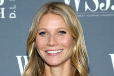 Gwyneth Paltrow says she ‘went off the rails’ in lockdown by eating bread and drinking alcohol ‘seven nights a week’