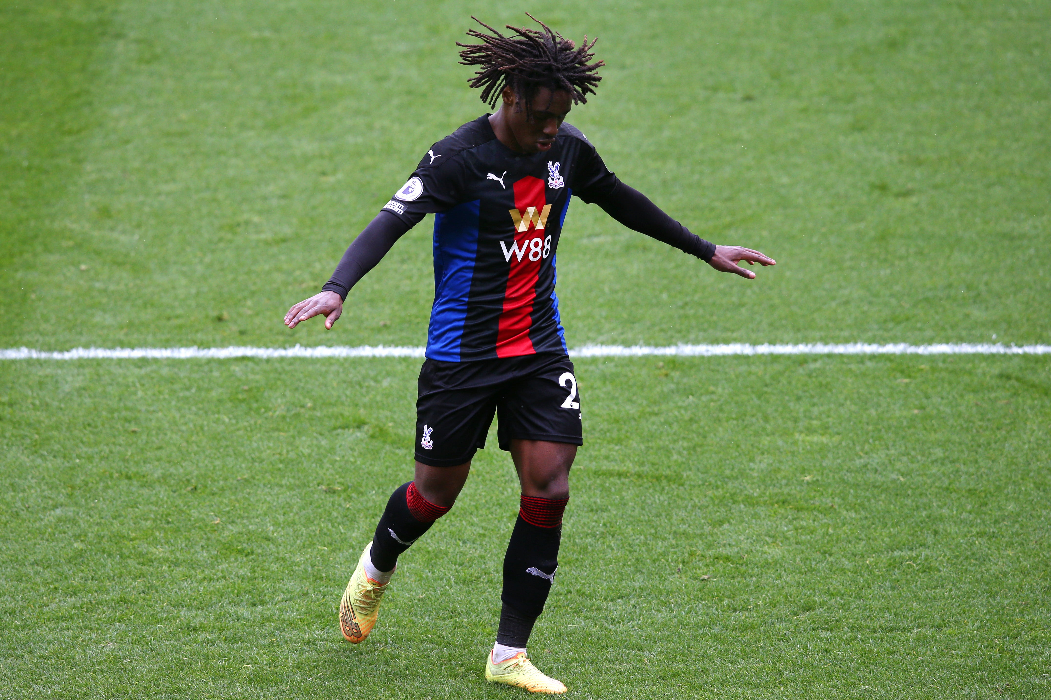 Eberechi Eze scored his fourth Premier League goal of the season against Sheffield United