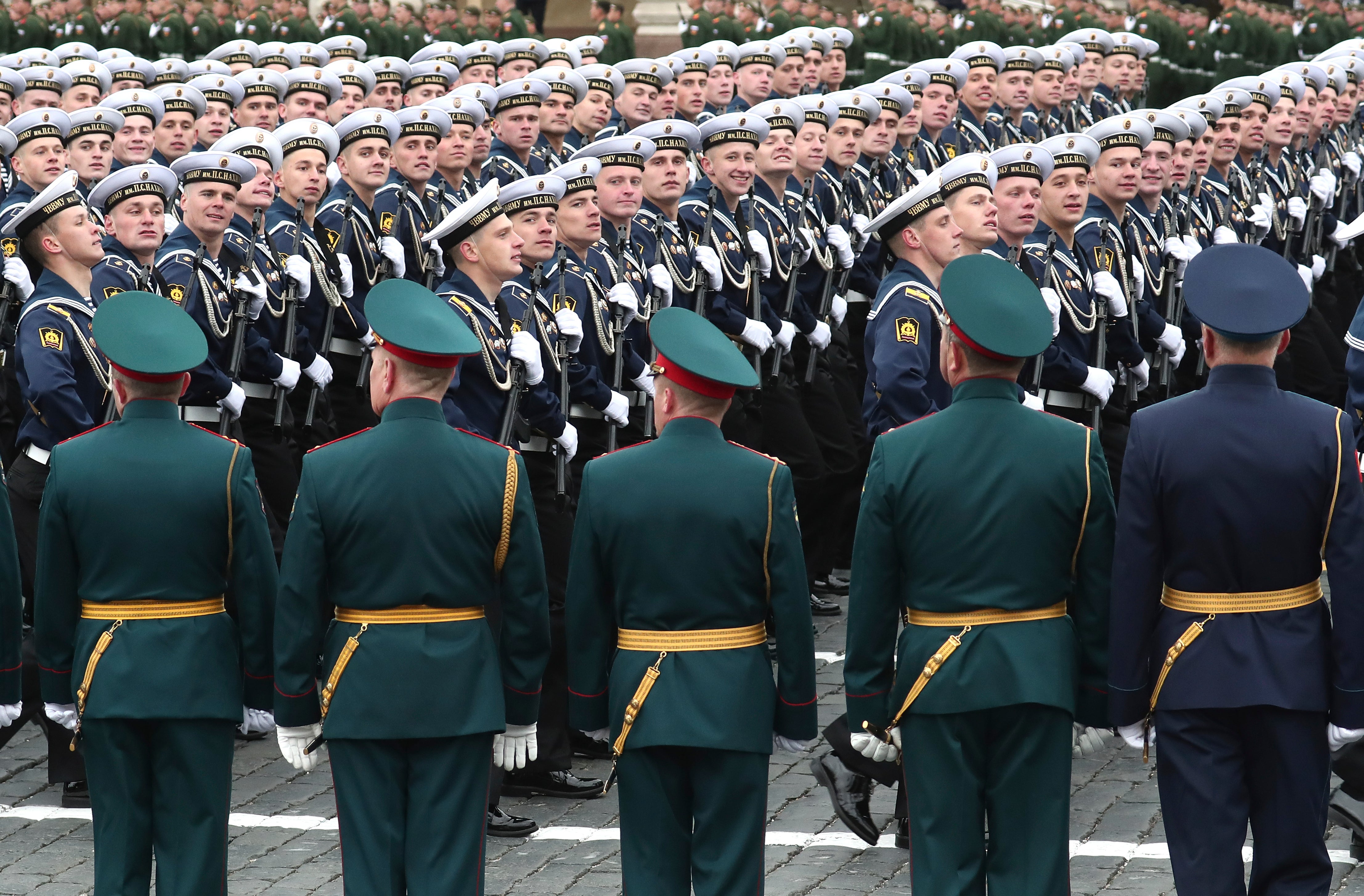 Russia Red Square Parade