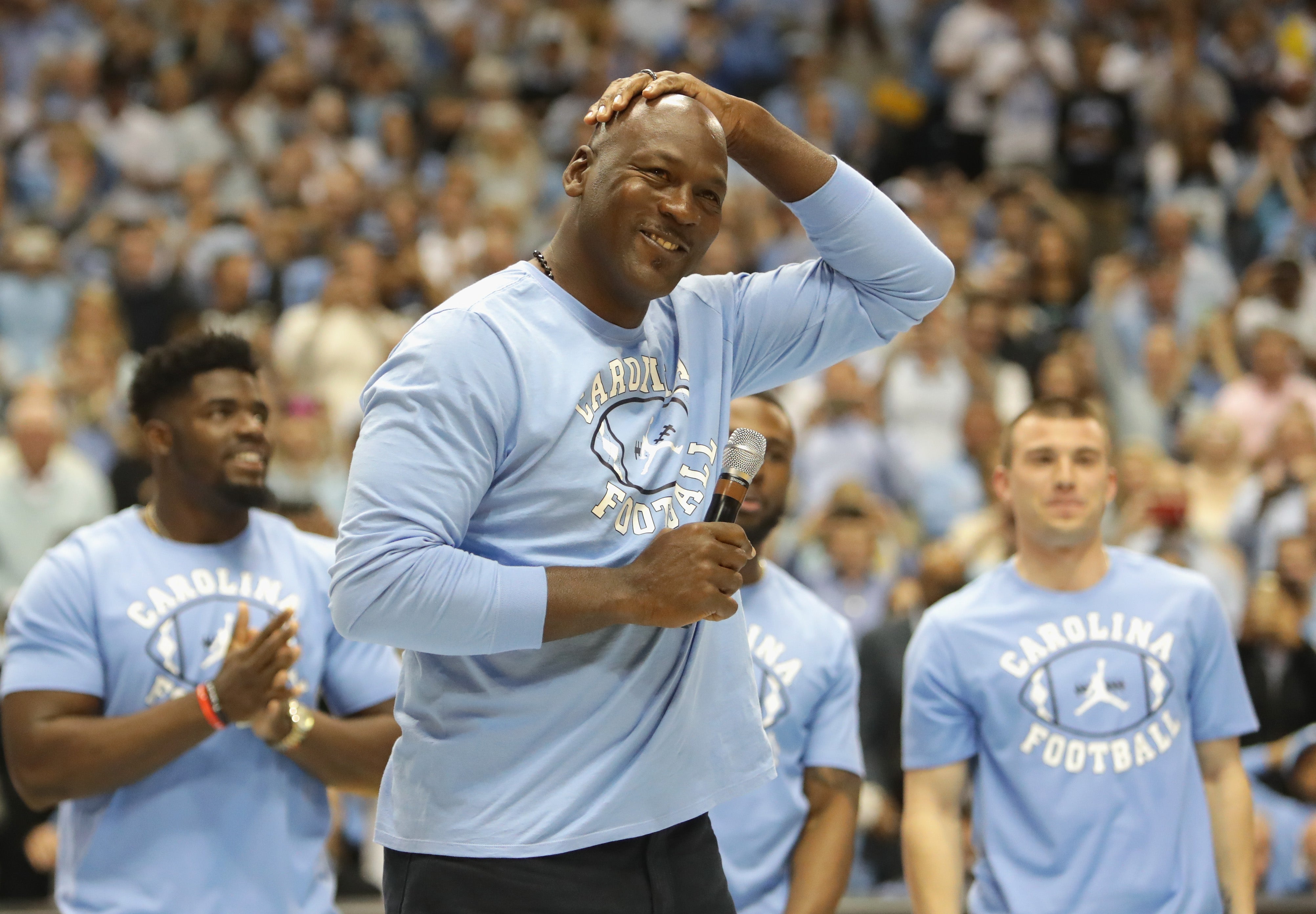 Michael Jordan won the NCAA Championship with North Carolina in 1982