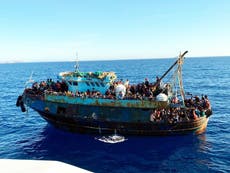 More than 2,100 migrants arrive on Italian island of Lampedusa